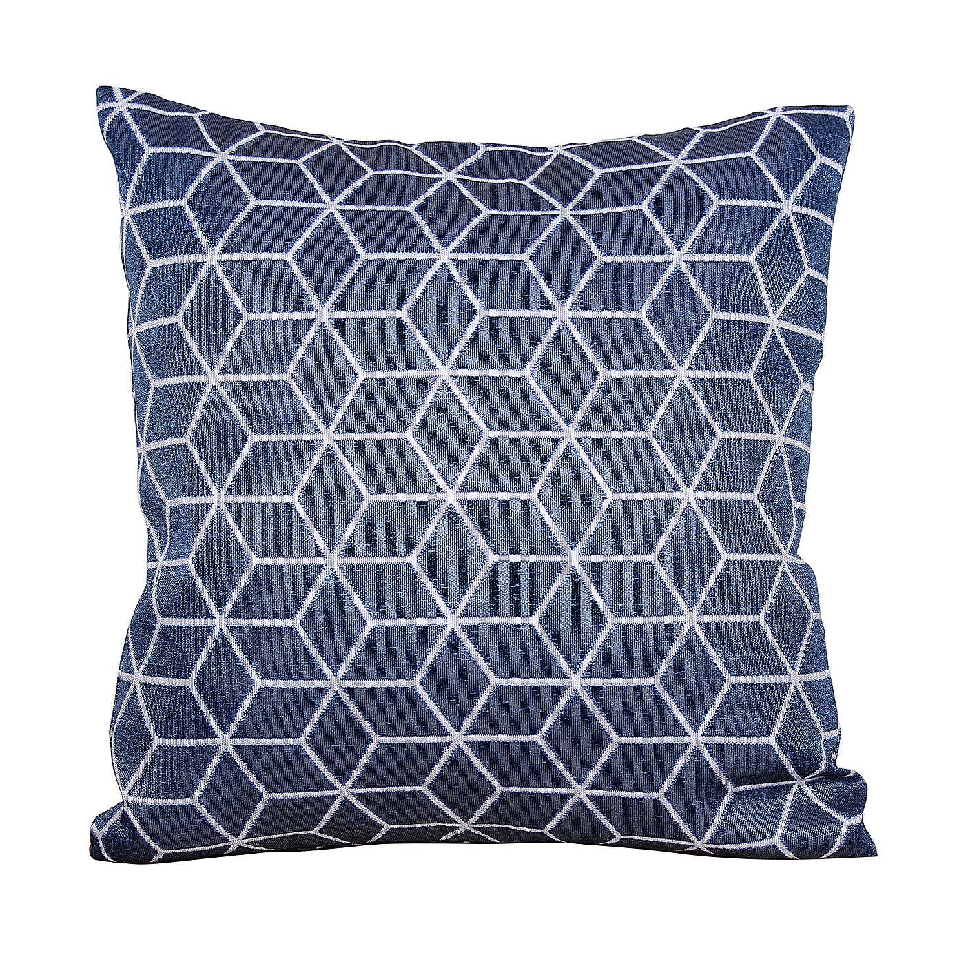 Set of 2 Geometric Scatter Outdoor Cushions