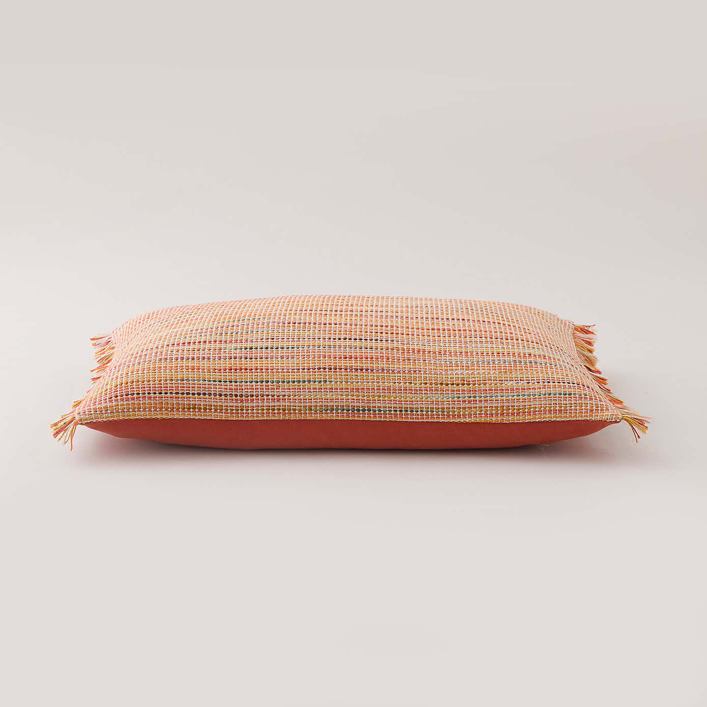 Ava Flat Weave Cotton Rectangle Cushion