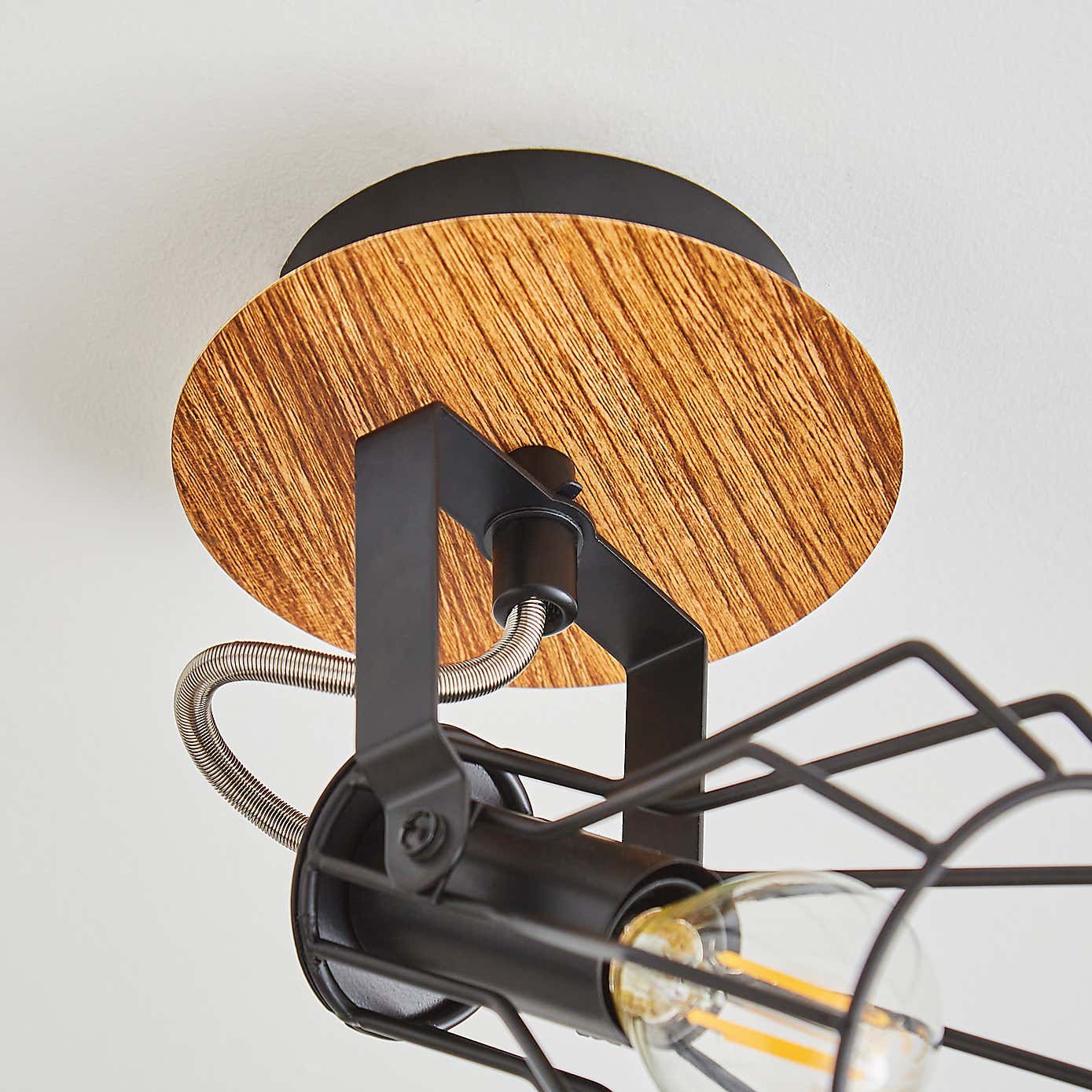 Fulton Industrial Dimmable Spotlight