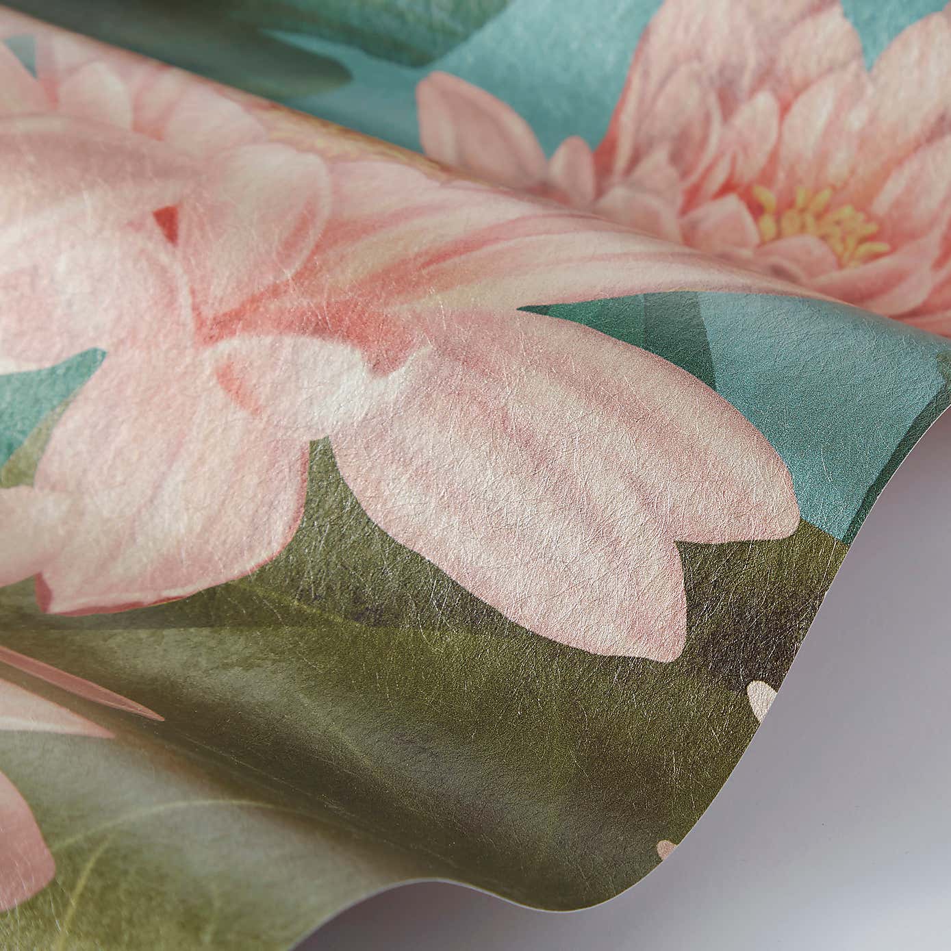 Cranberry and Laine Opulent Crane Wall Mural