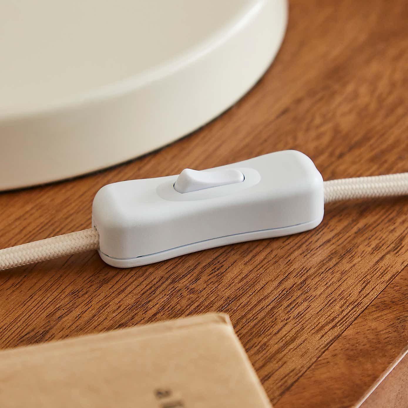 Lise Bamboo Arched Adjustable Table Lamp