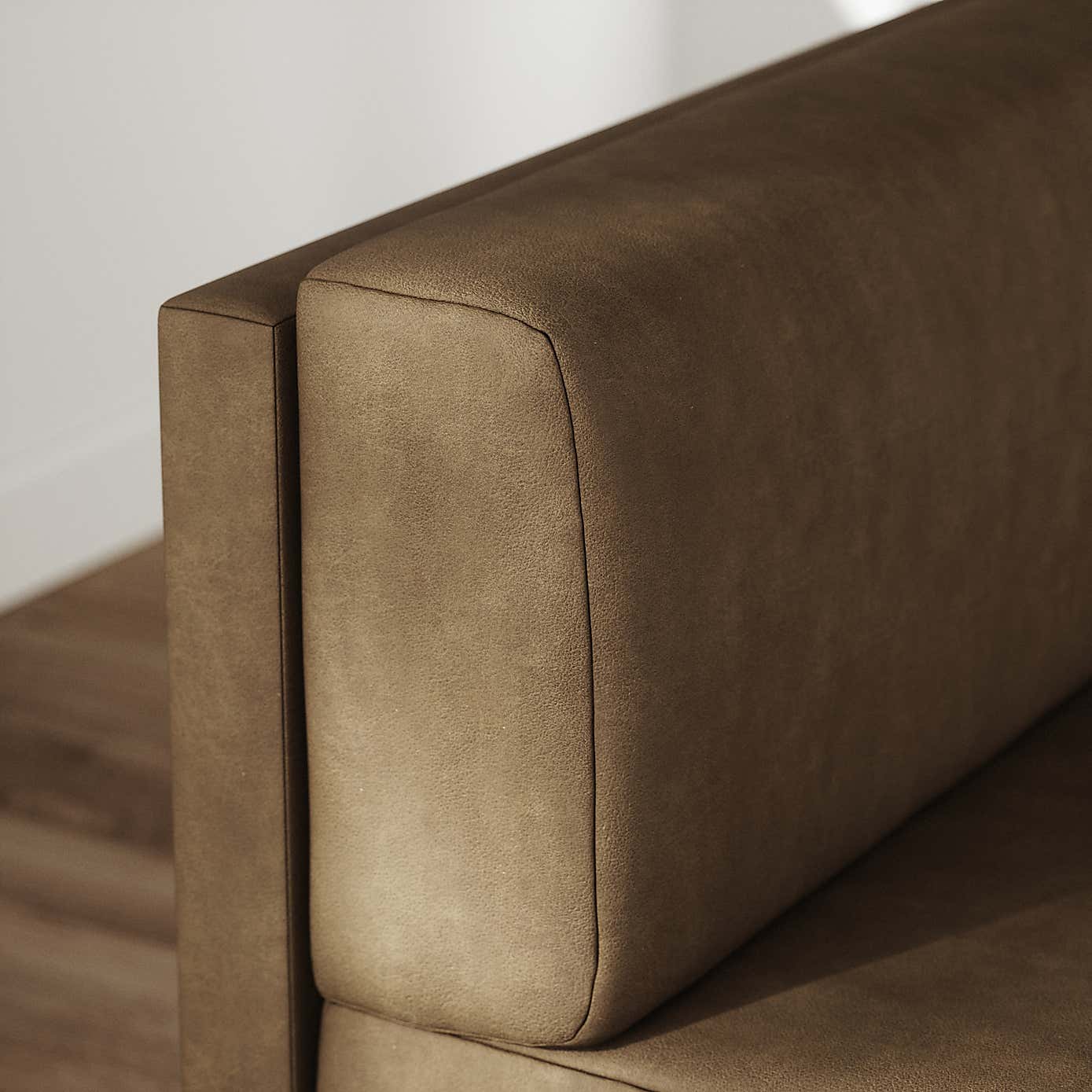 Mae Long Dining Bench, Faux Leather