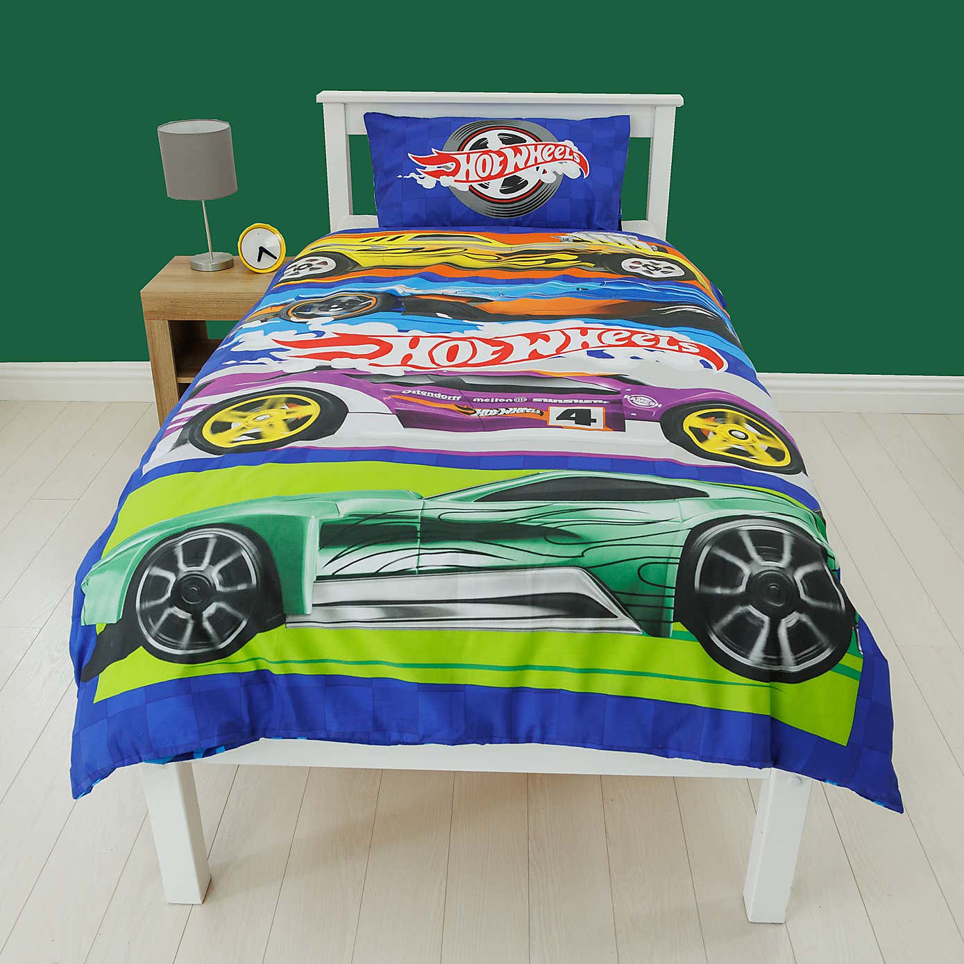 Hot Wheels Beast Duvet Cover & Pillowcase Set, Single