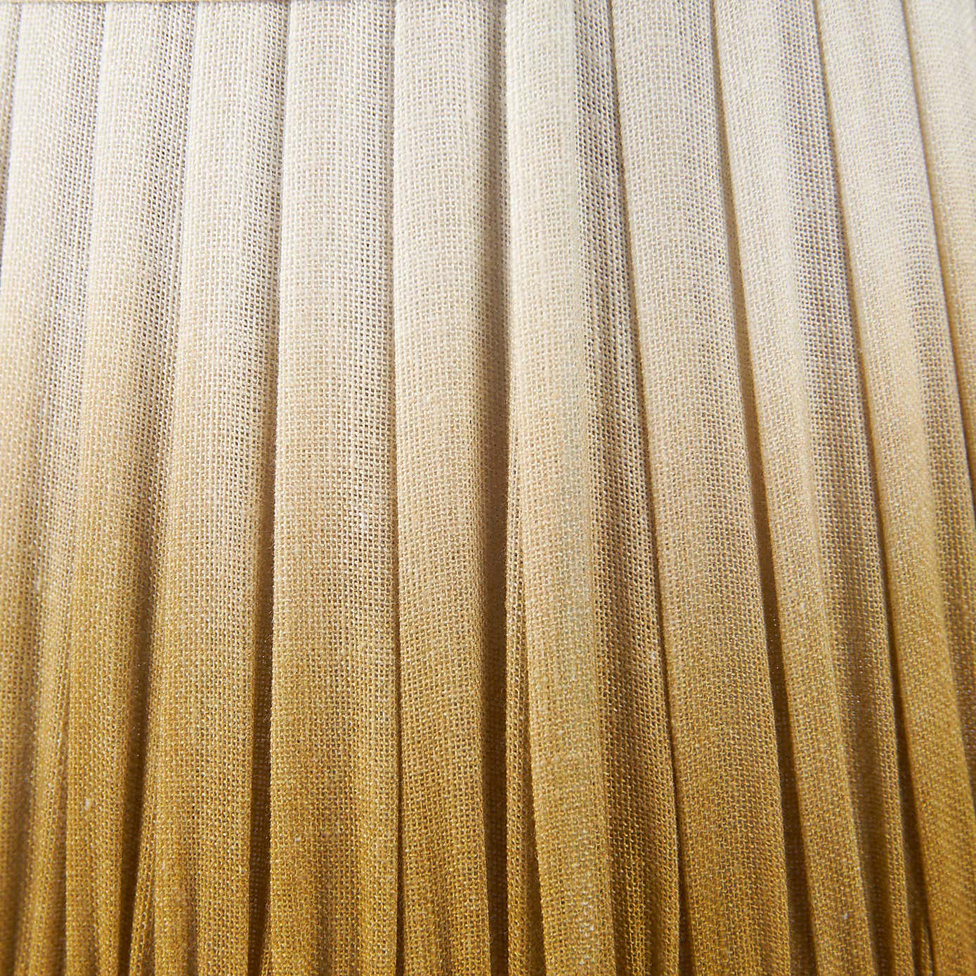Scallop Ombre Soft Pleated Tapered Shade