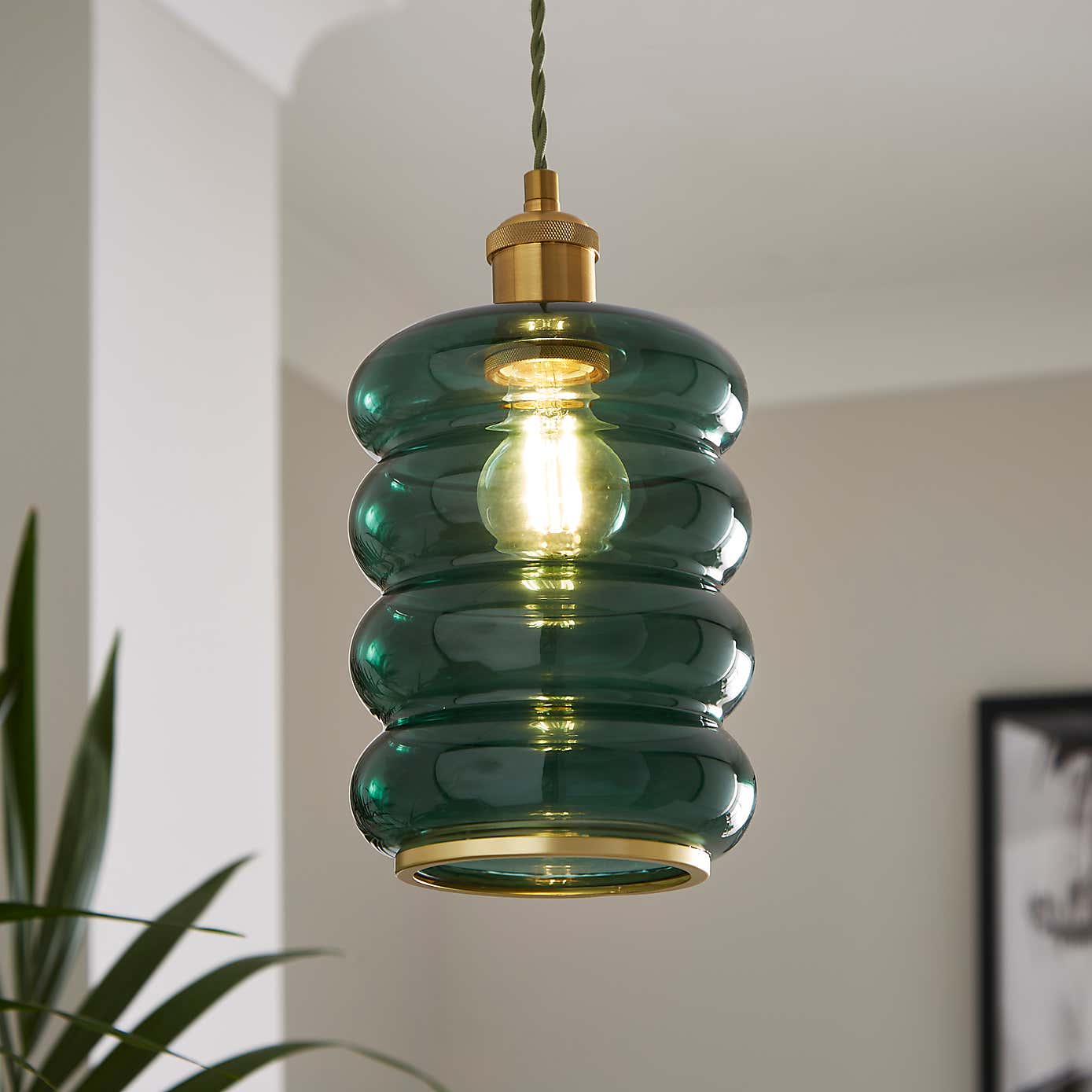 Nico Ribbed Easy Fit Pendant Shade