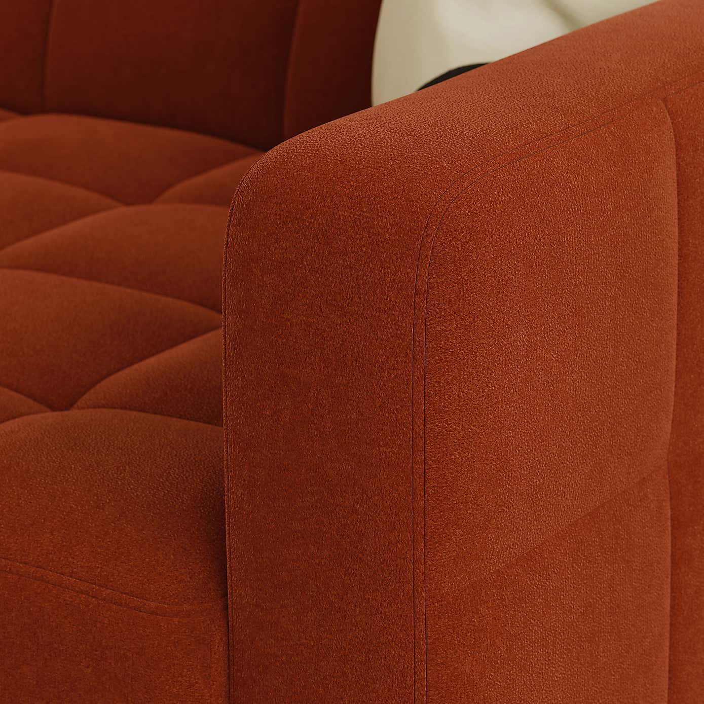 Harlow Velvet Storage Double Sofa Bed