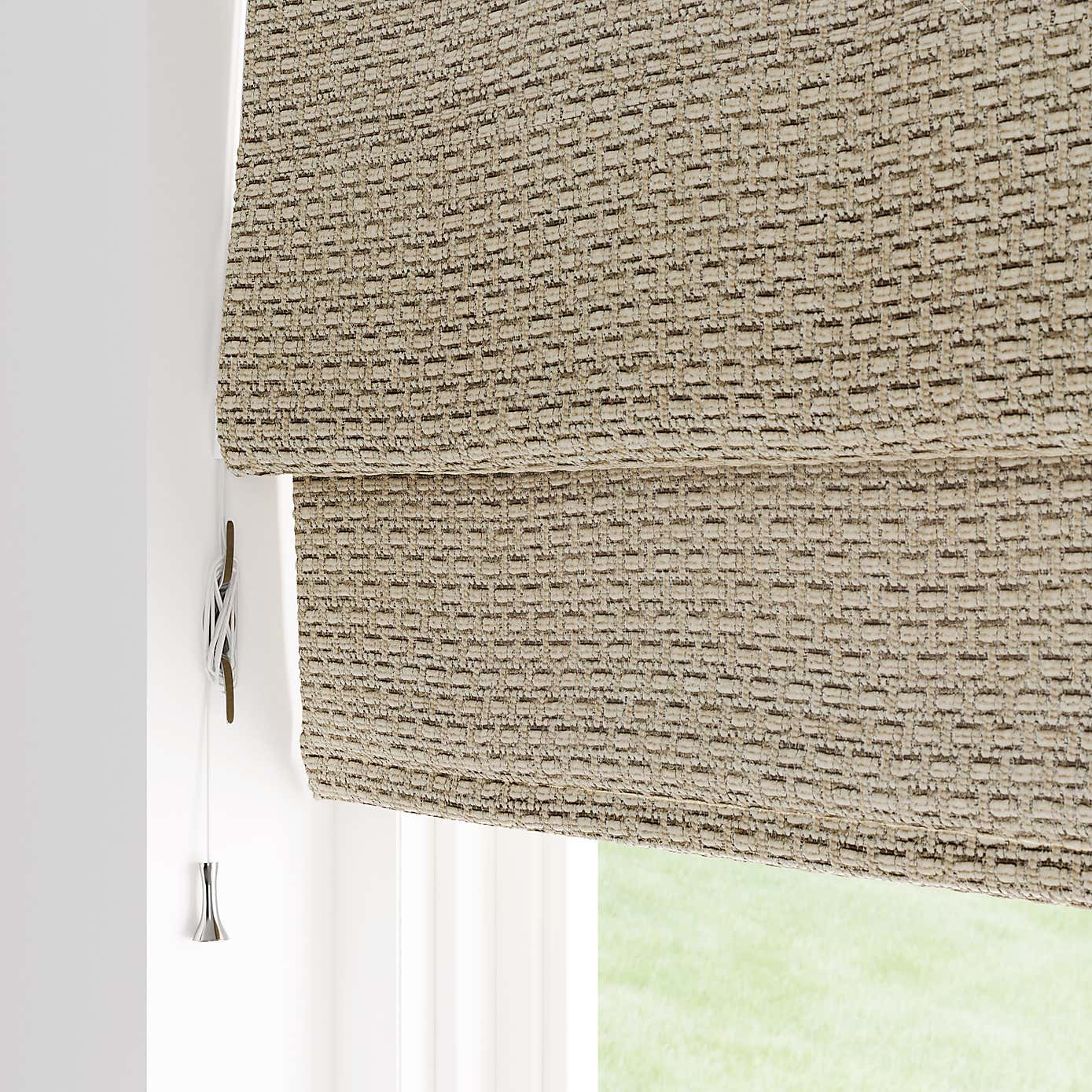 Alayna Chenille Roman Blind