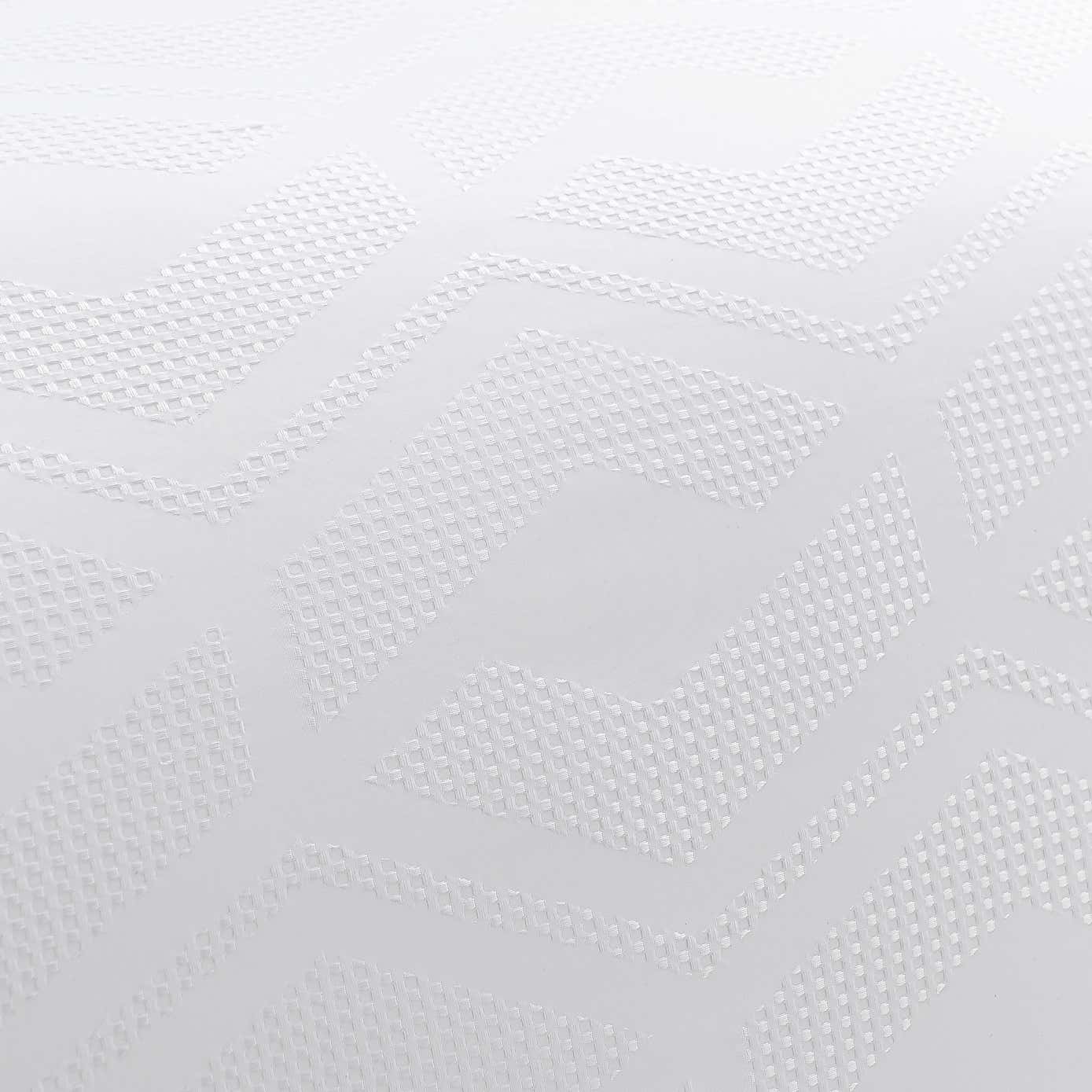 Croston Waffle White Duvet Cover and Pillowcase Set