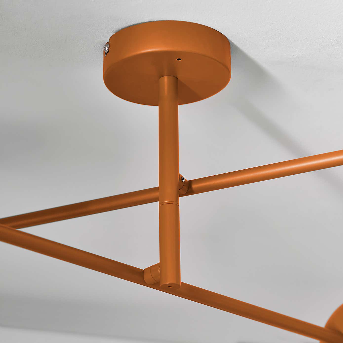 Tela Bathroom 4Lt Ceiling Fitting Black