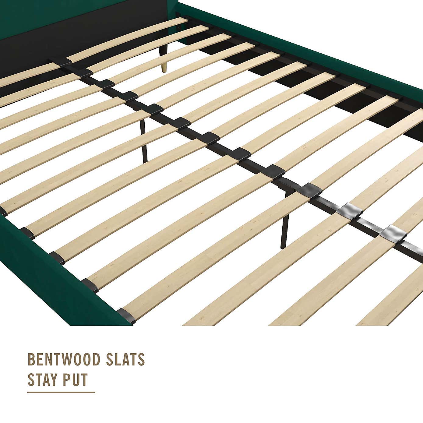 Cosmo Audrey Velvet Bed