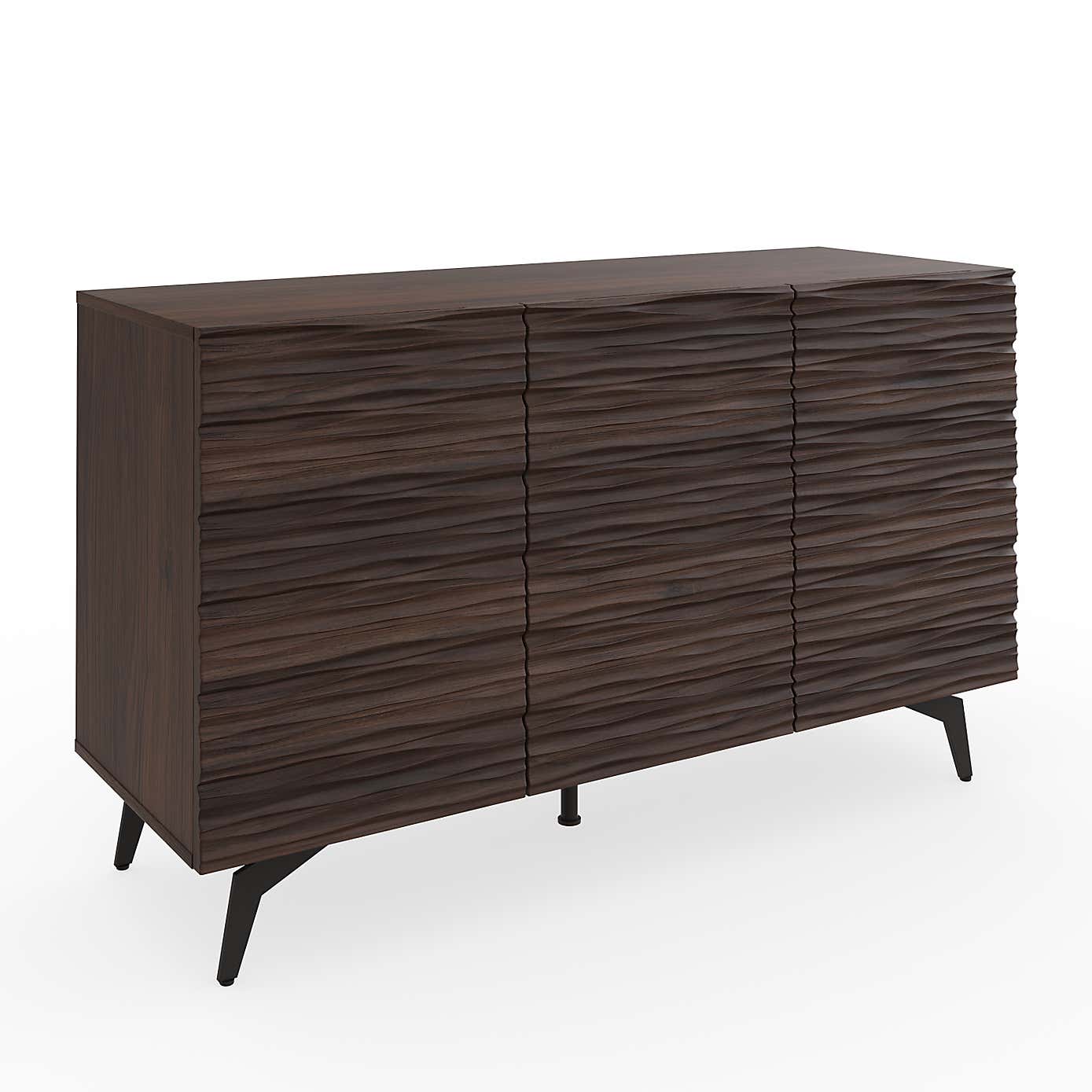 Ashcroft Large Sideboard, Dark Walnut