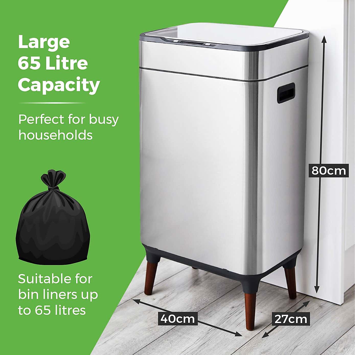 Tower 65L Ozone Sensor Bin