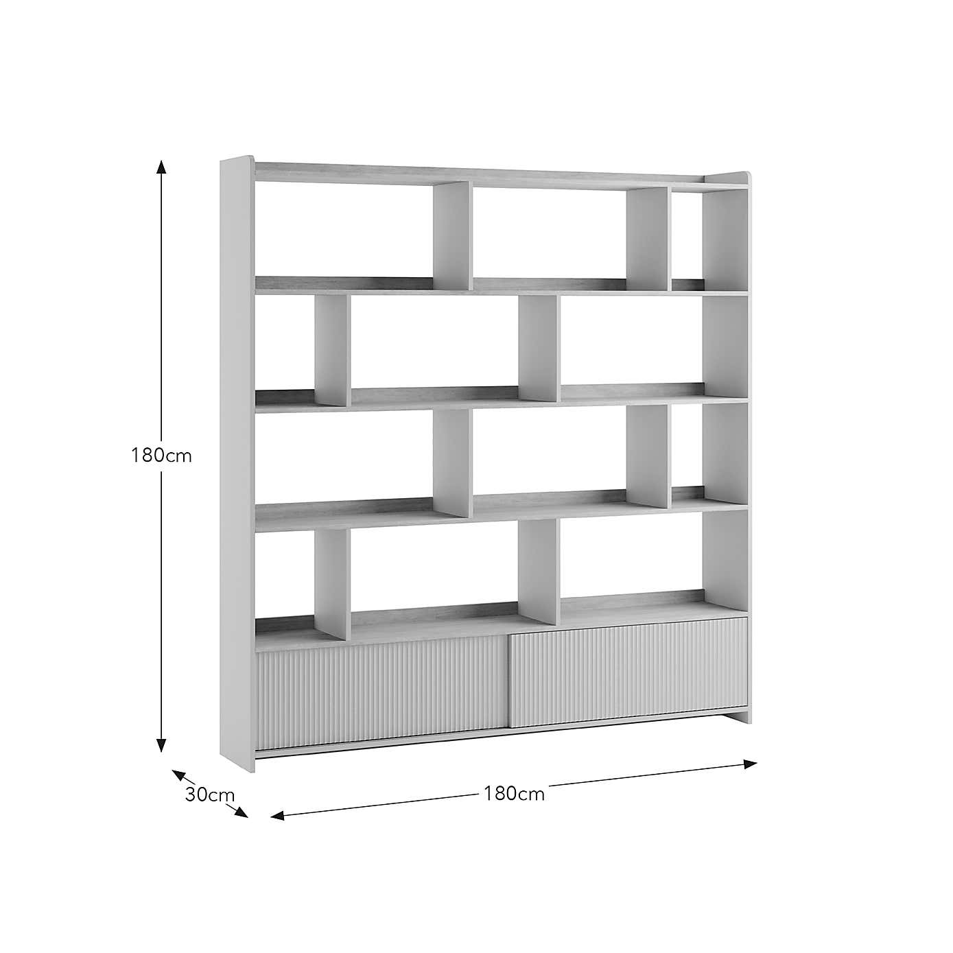 Georgi Extra Wide Bookcase