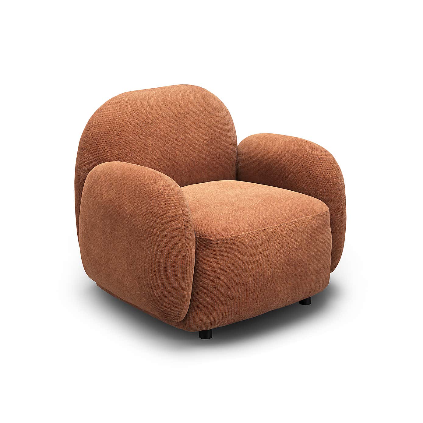 LPD Hagu Curved Occasional Armchair