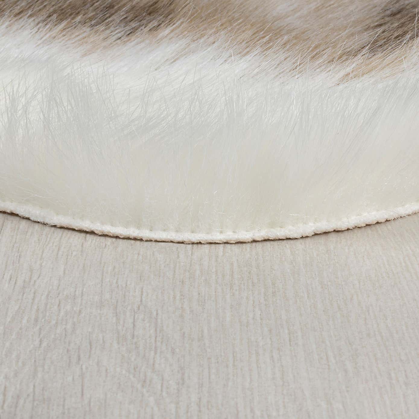 Reindeer Faux Fur Rug