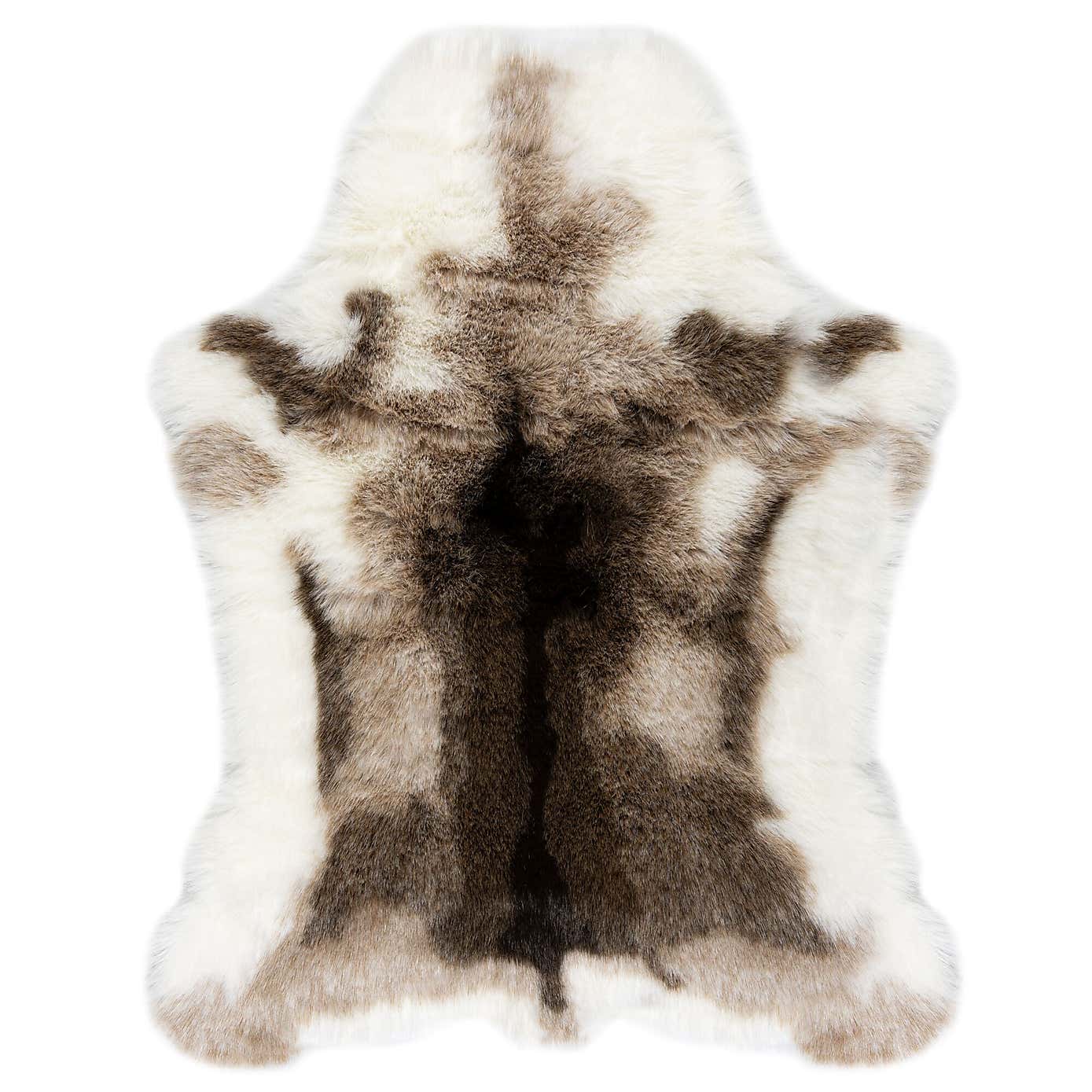 Reindeer Faux Fur Rug