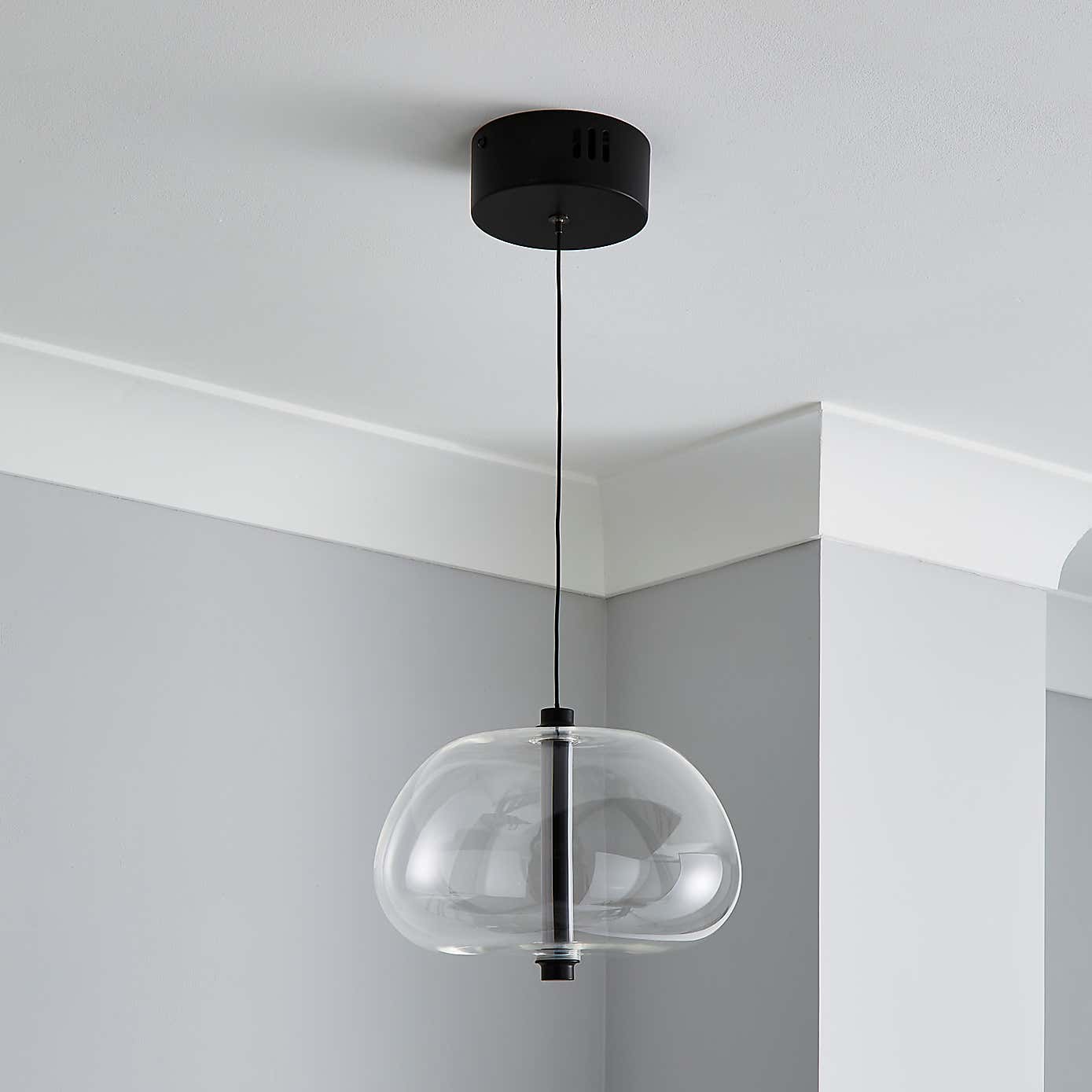 Elements Bjork 1 Light Ceiling Fitting