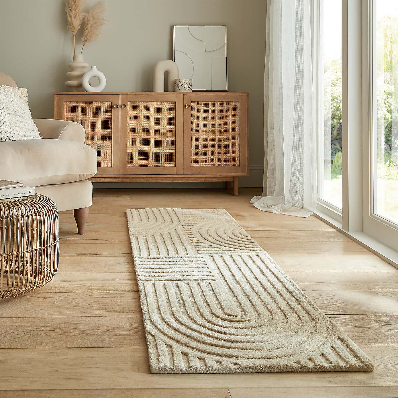 Zen Garden Wool Runner