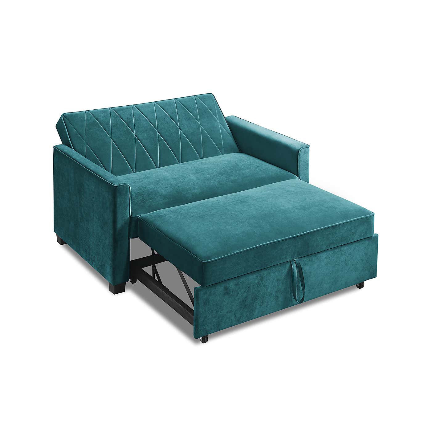 Serena Velvet 2 Seater Sofa Bed