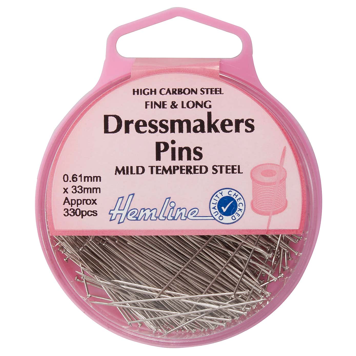 Hemline Extra-Long Dressmaking Pins