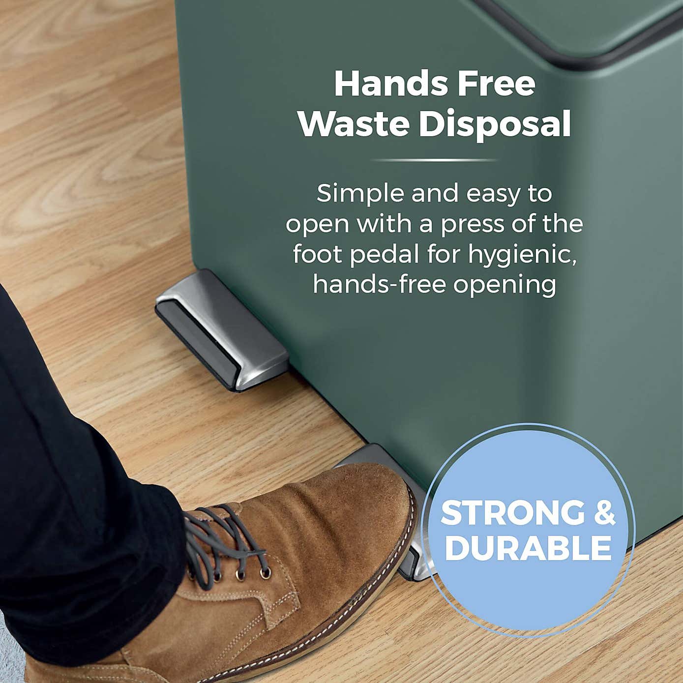 Tower 40L Recycling Pedal Bin