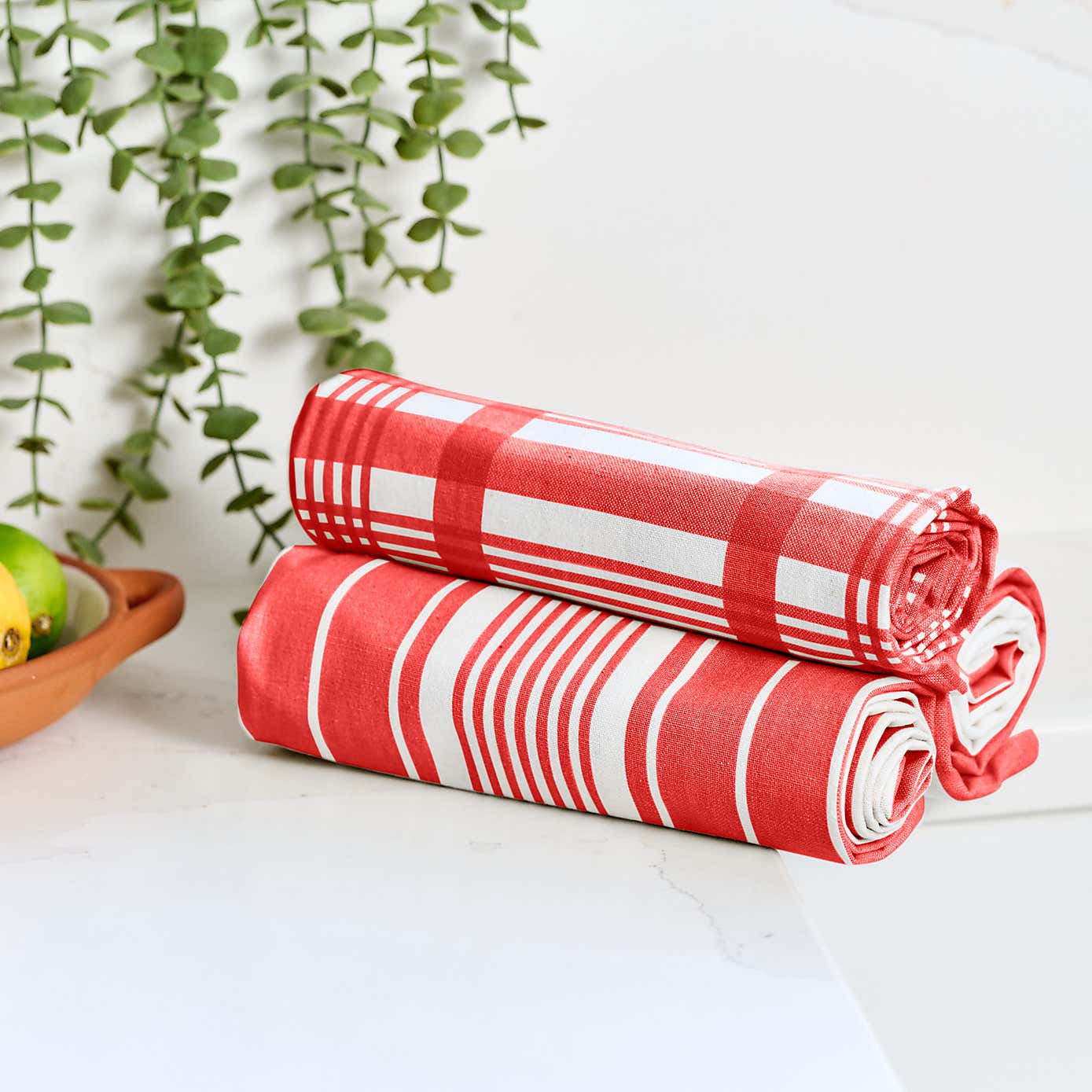 Dexam Love Colour Set of 3 Extra Large Tea Towels