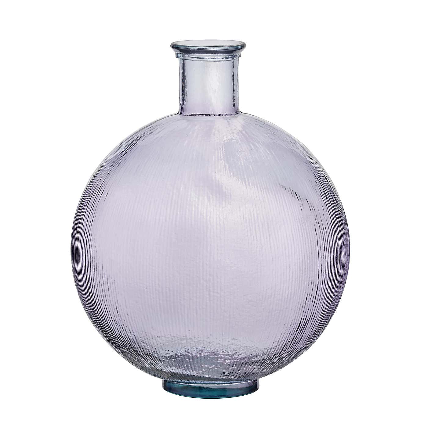 Round Bottle Glass Vase