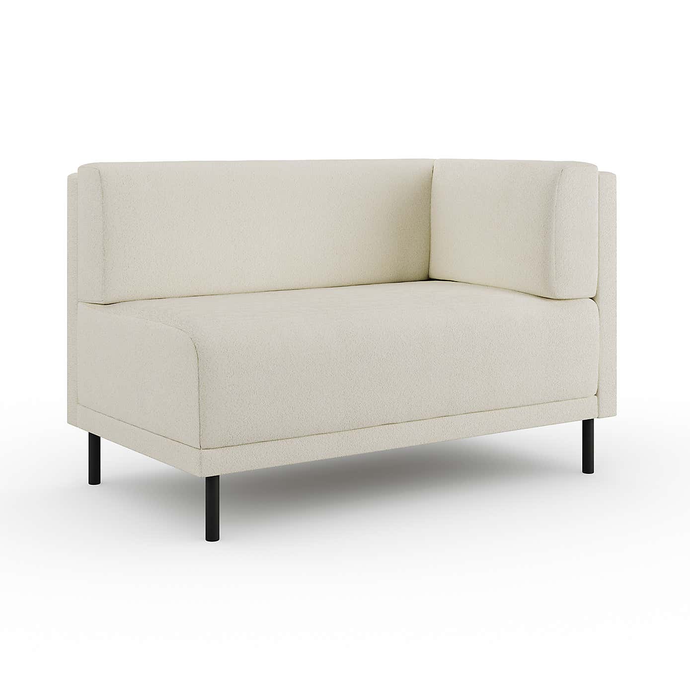 Mae Corner Dining Bench, Boucle