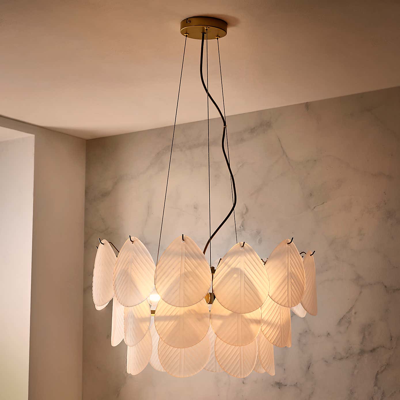 Foliate 5 Light Adjustable Ceiling Light