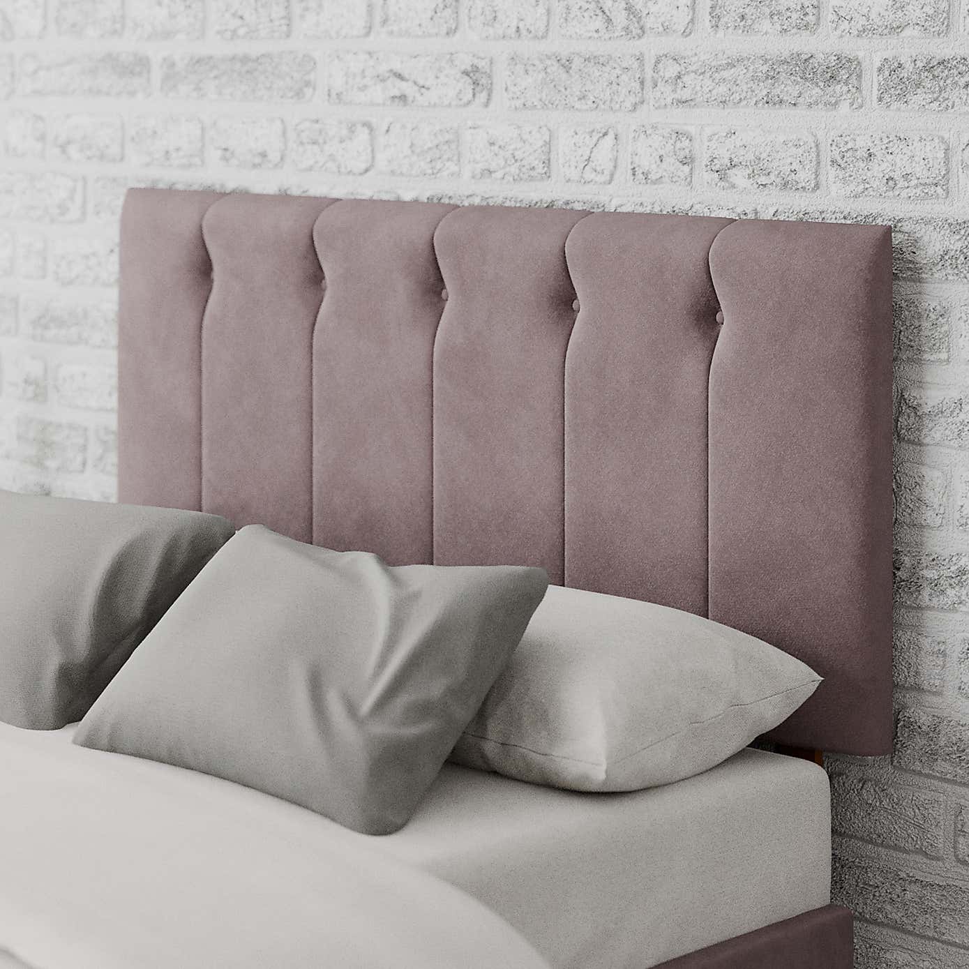 Hepburn Plush Velvet Headboard