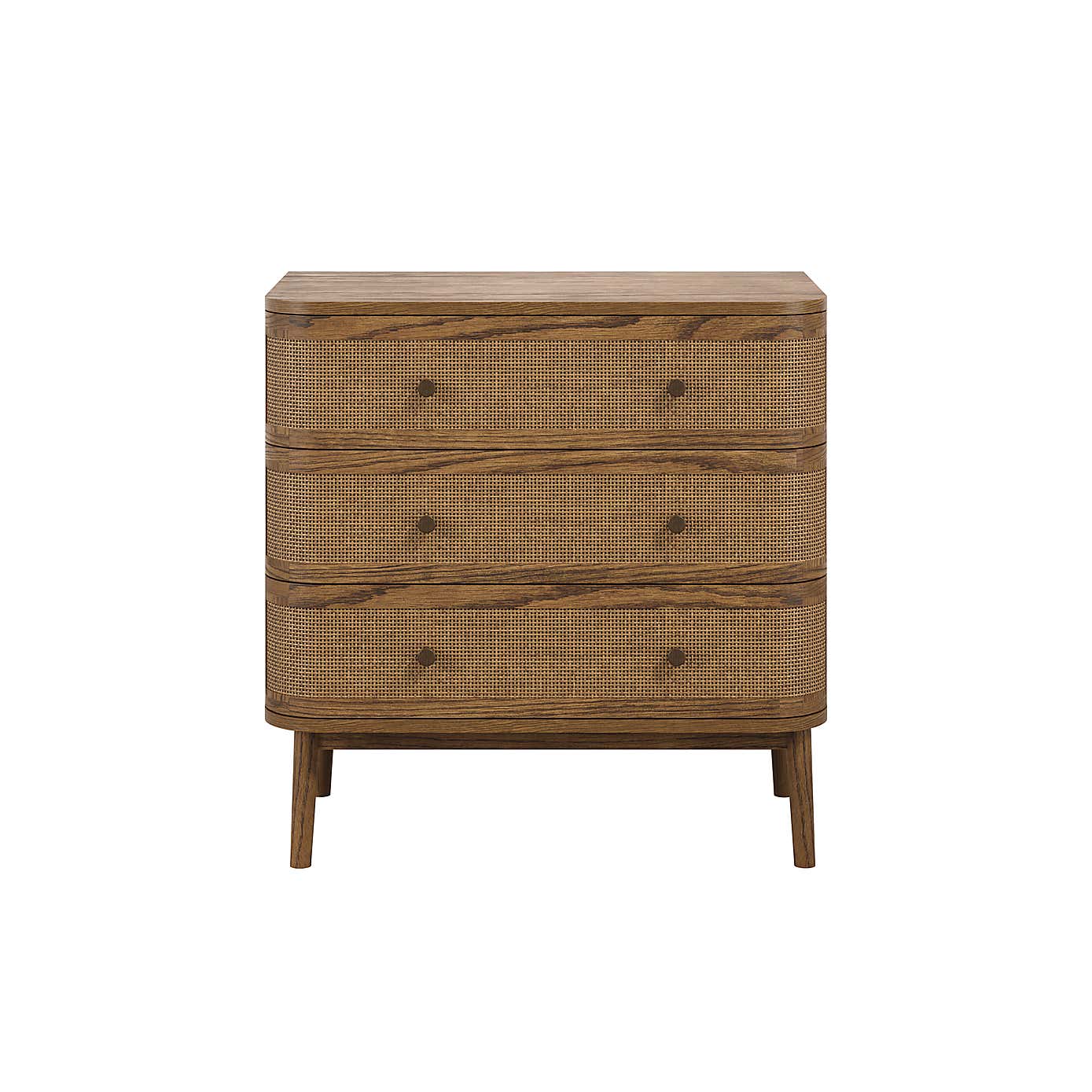 Callie 3 Drawer Chest, Smoked