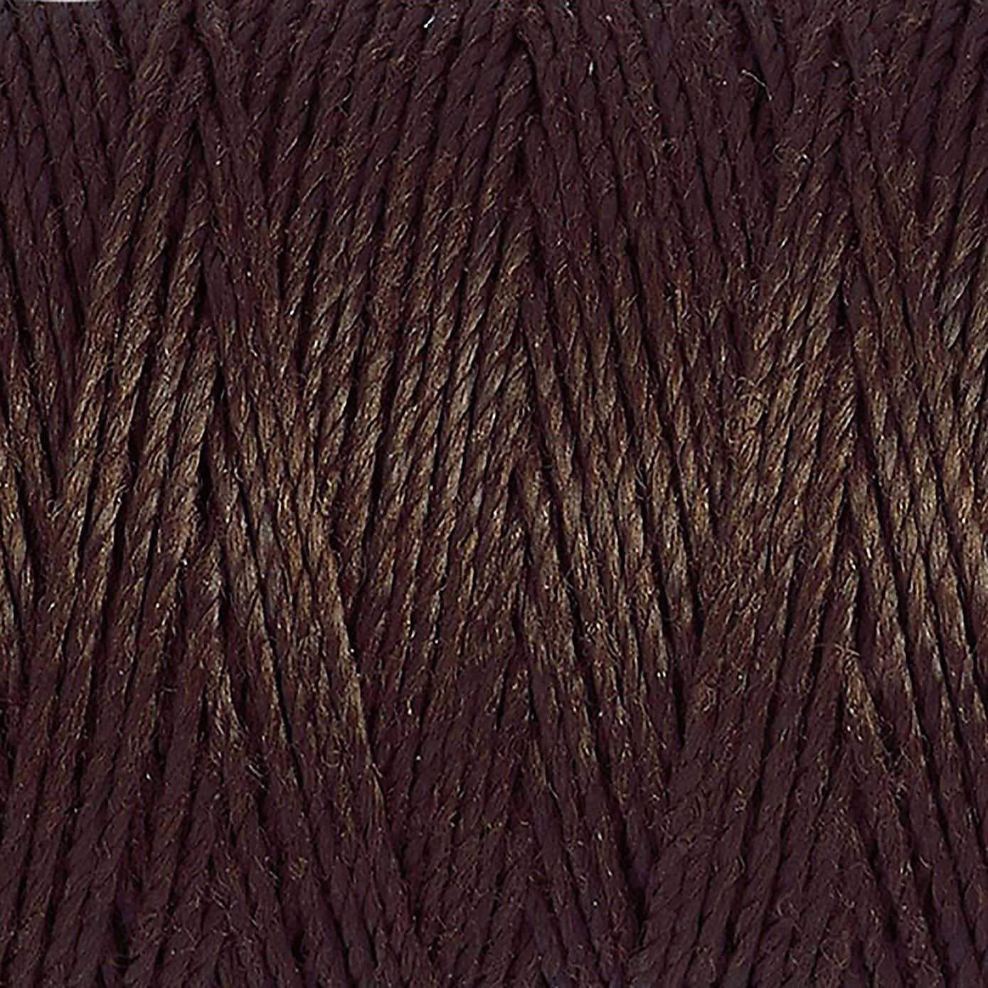 Gutermann Top Stitch Thread 30m Brown (696)