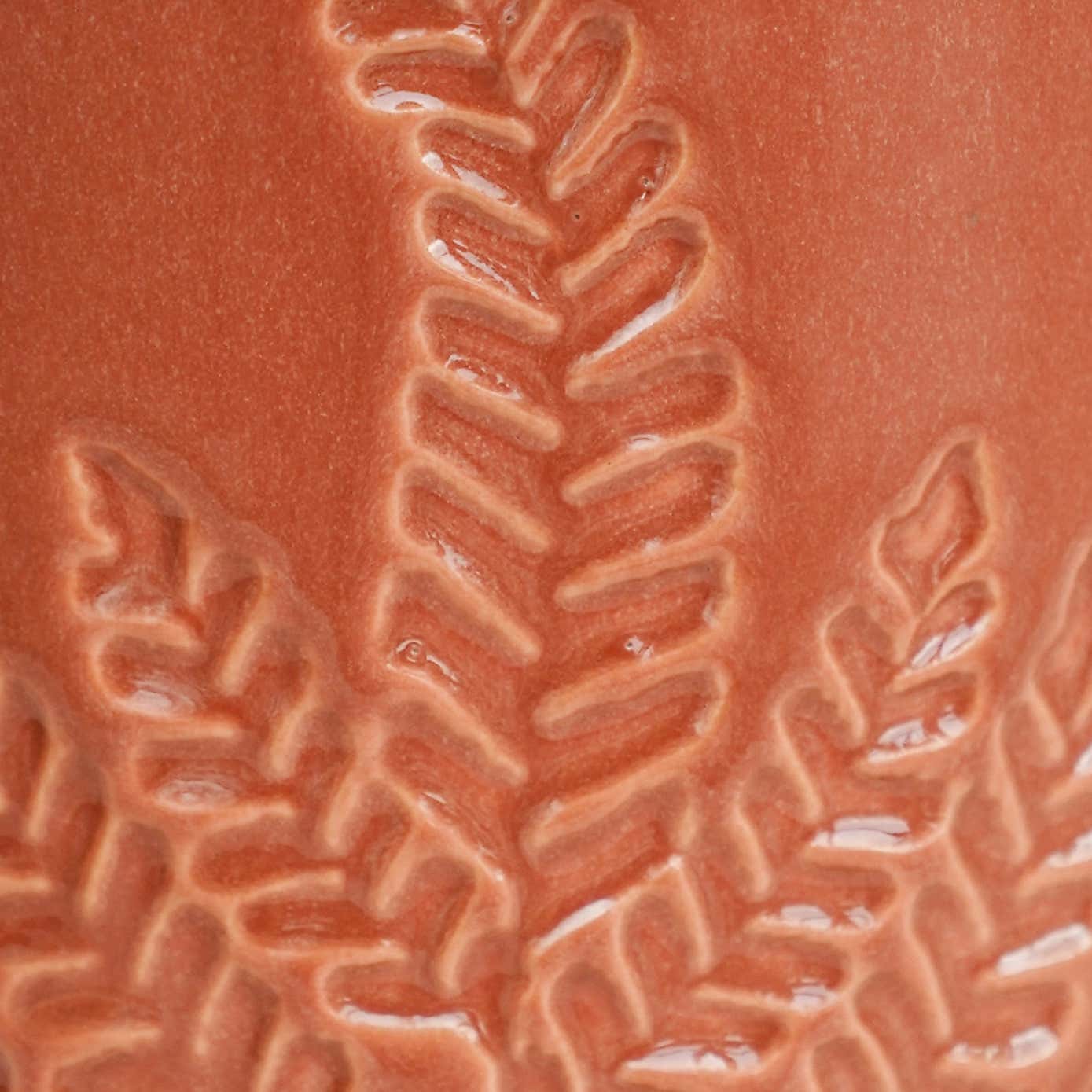 Kew Embossed Fern Planter