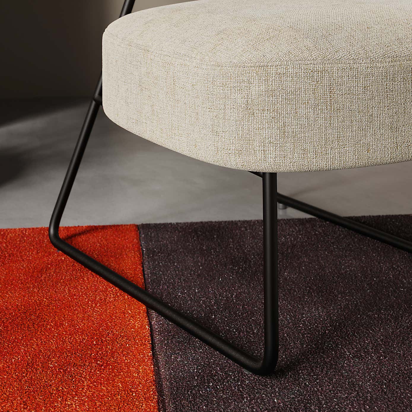 Percy Textured Weave Accent Chair