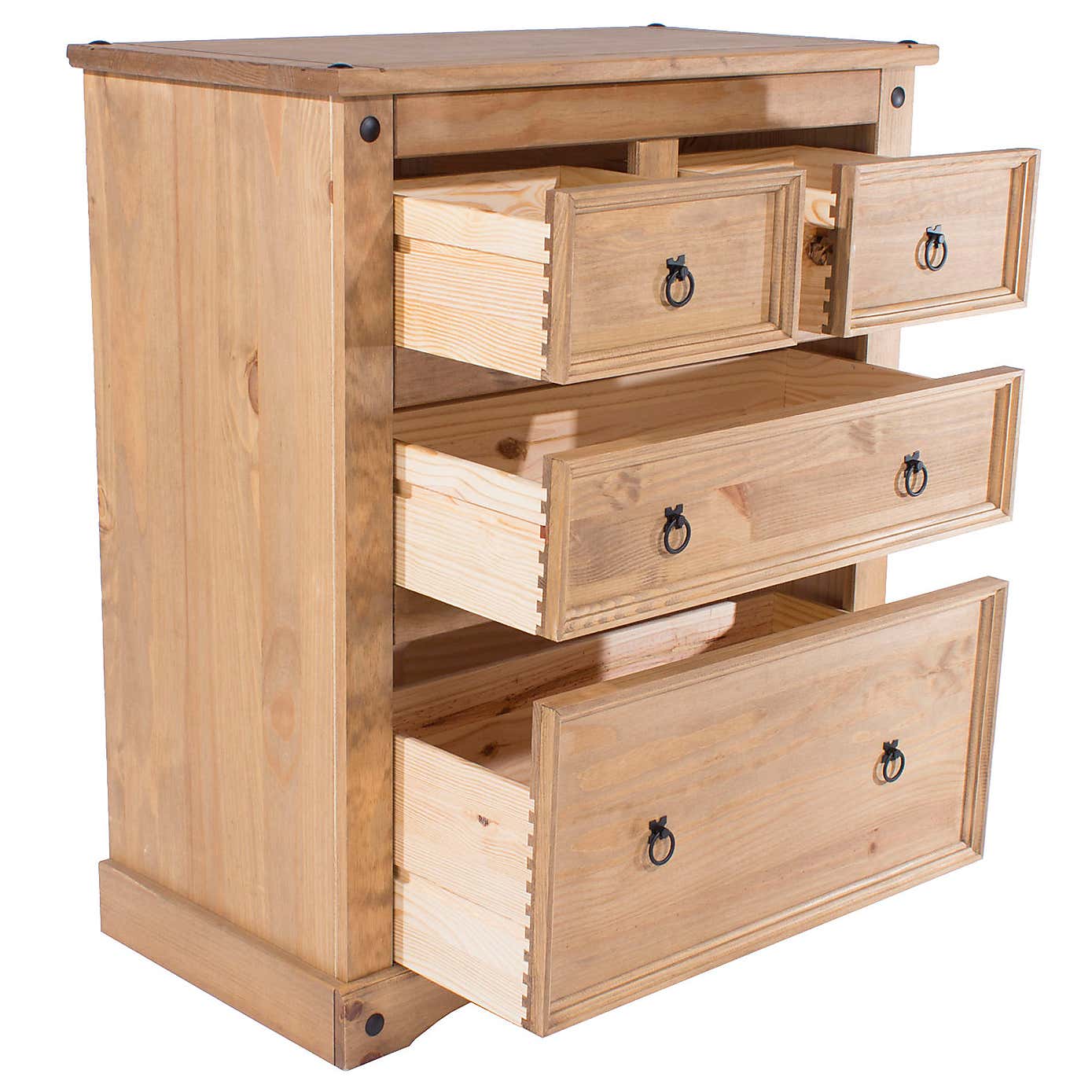 Corona 2 Over 2 Chest of Drawers