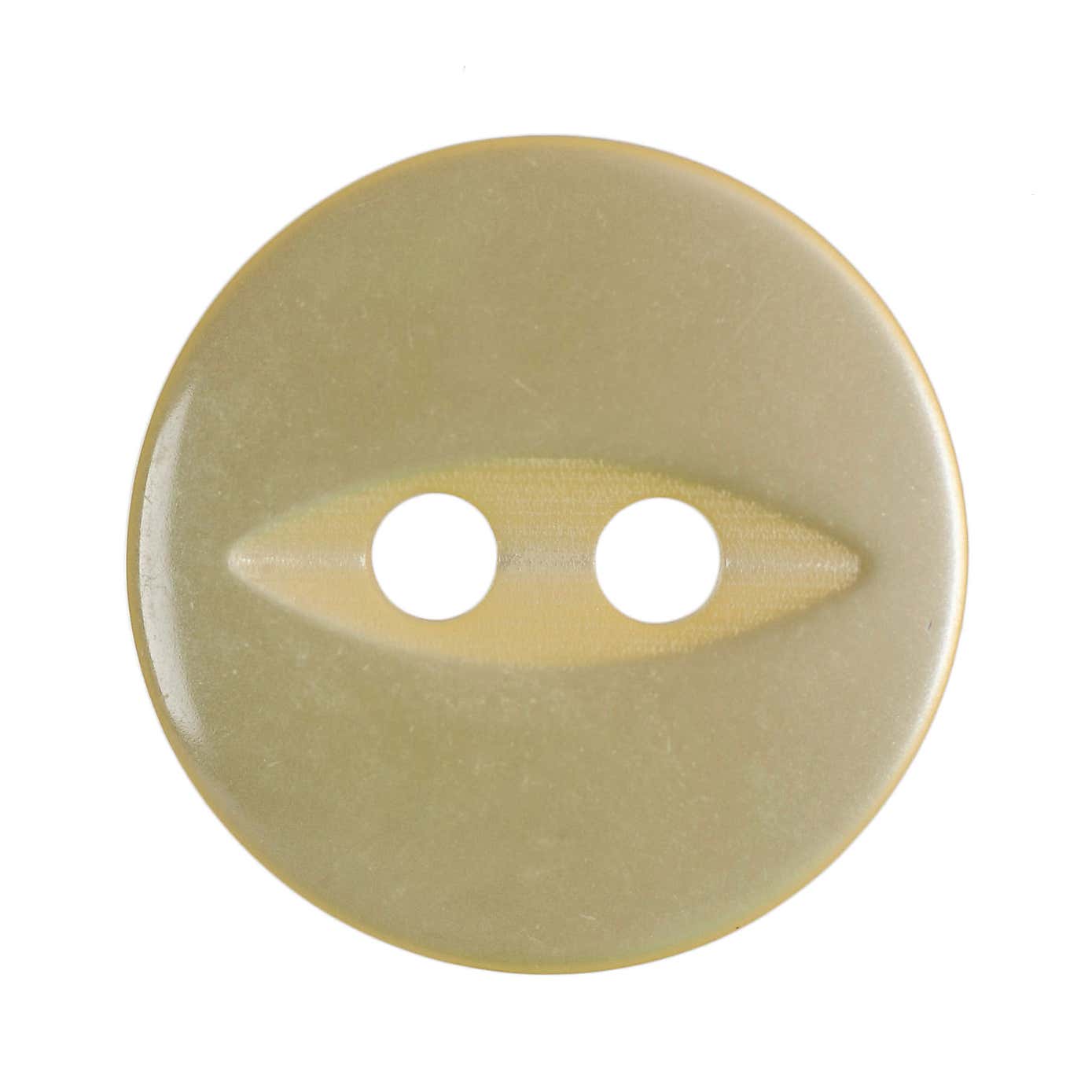 Pack of Eight Yellow Buttons