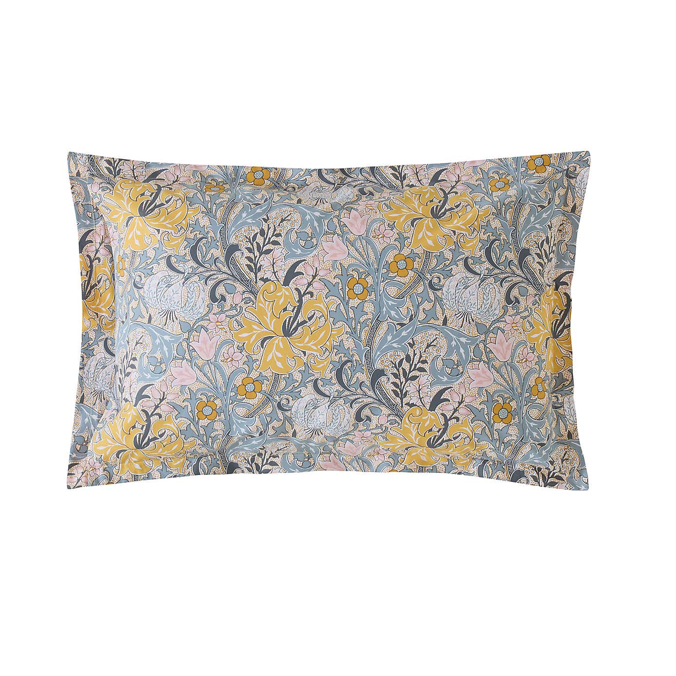 William Morris Golden Lily 100% Cotton Oxford Pillowcase