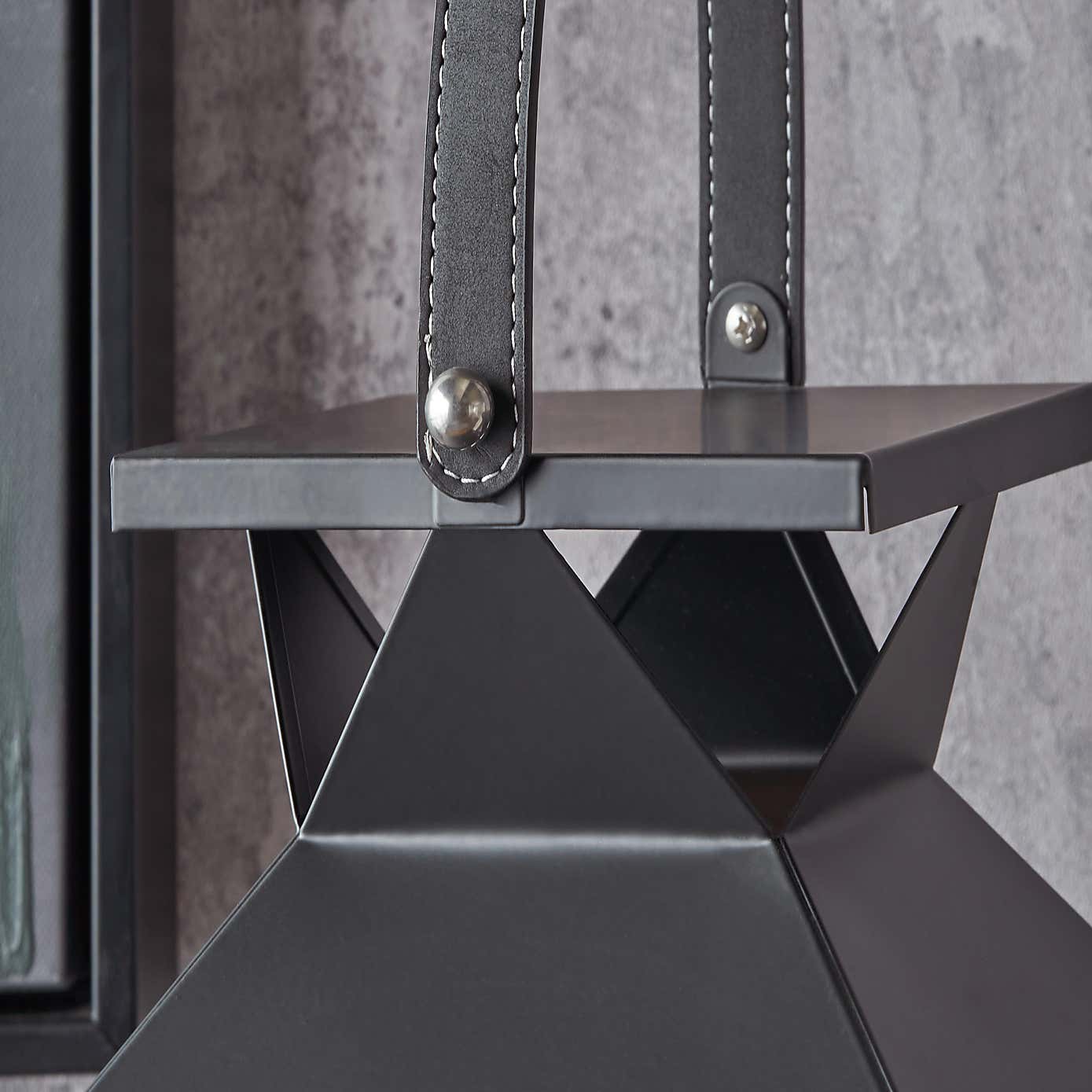 Metal & Glass Lantern