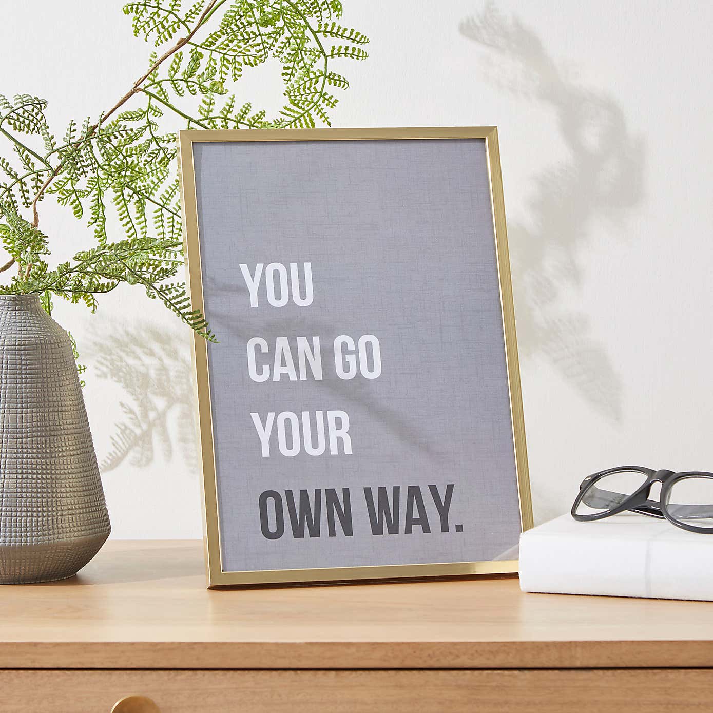 Skinny Metal Photo Frame