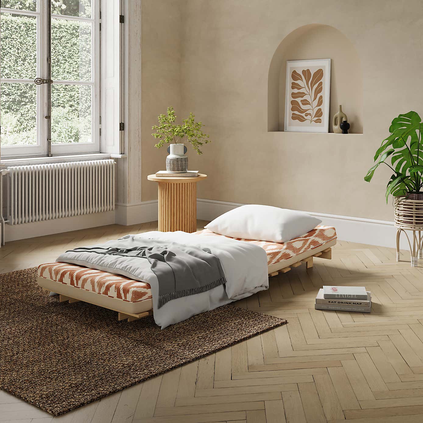 Mito Single Futon Ikat