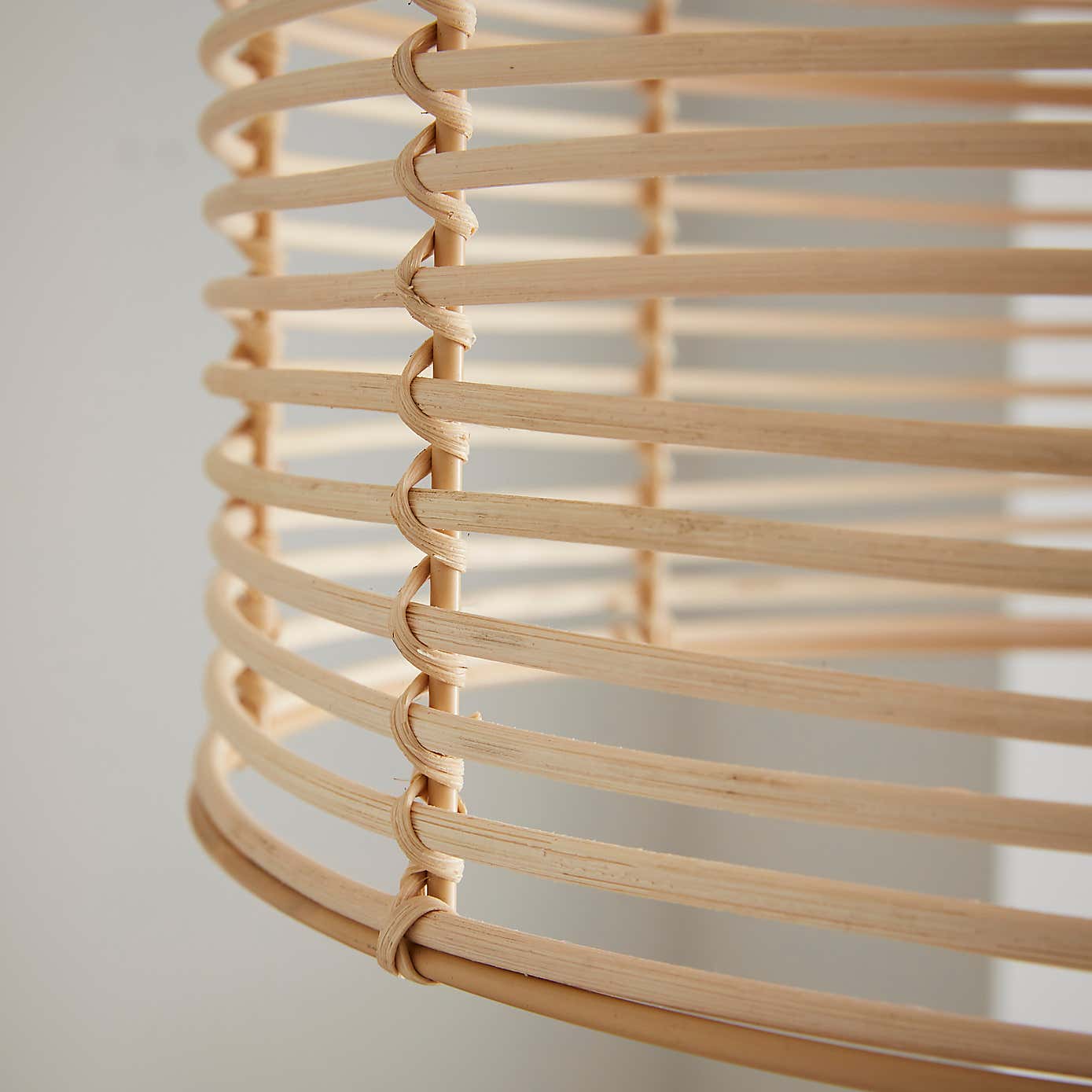 Emil Rattan Easy Fit Pendant Shade