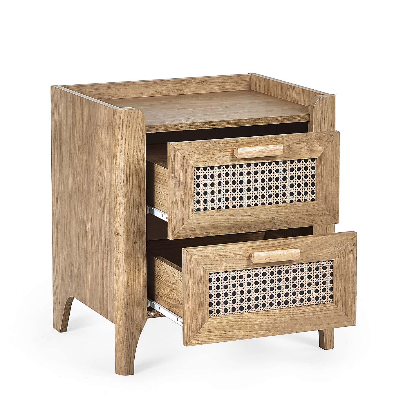 Victor 2 Drawer Bedside Table
