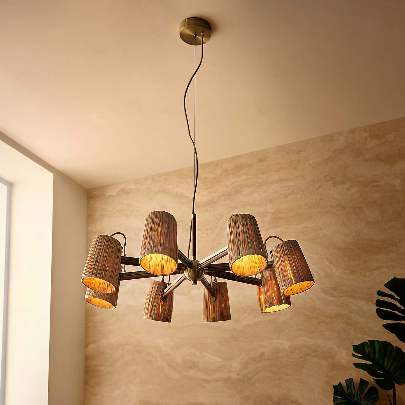 Marseille 8 Light Adjustable Ceiling Light