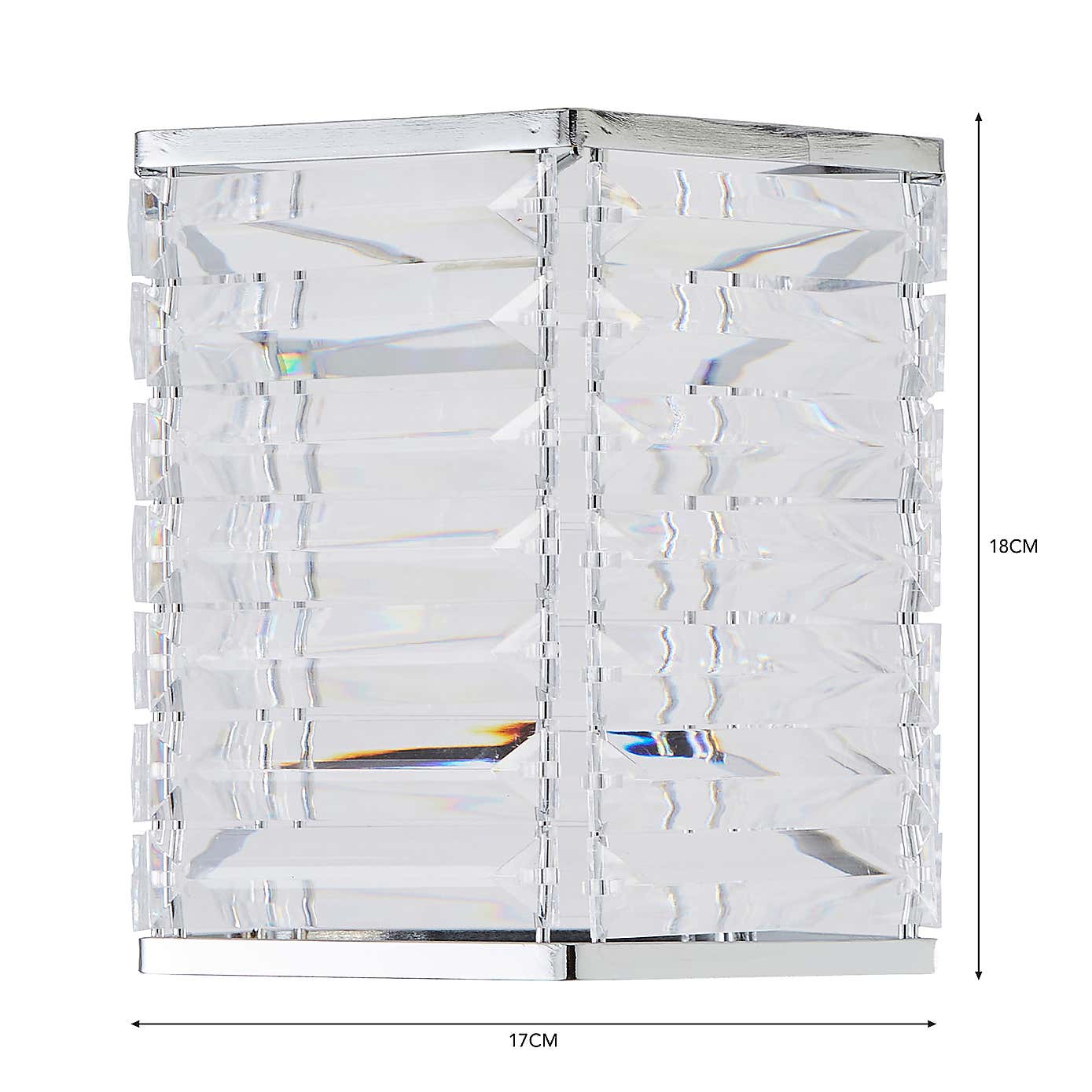 Nelas Prism Easy Fit Pendant Shade