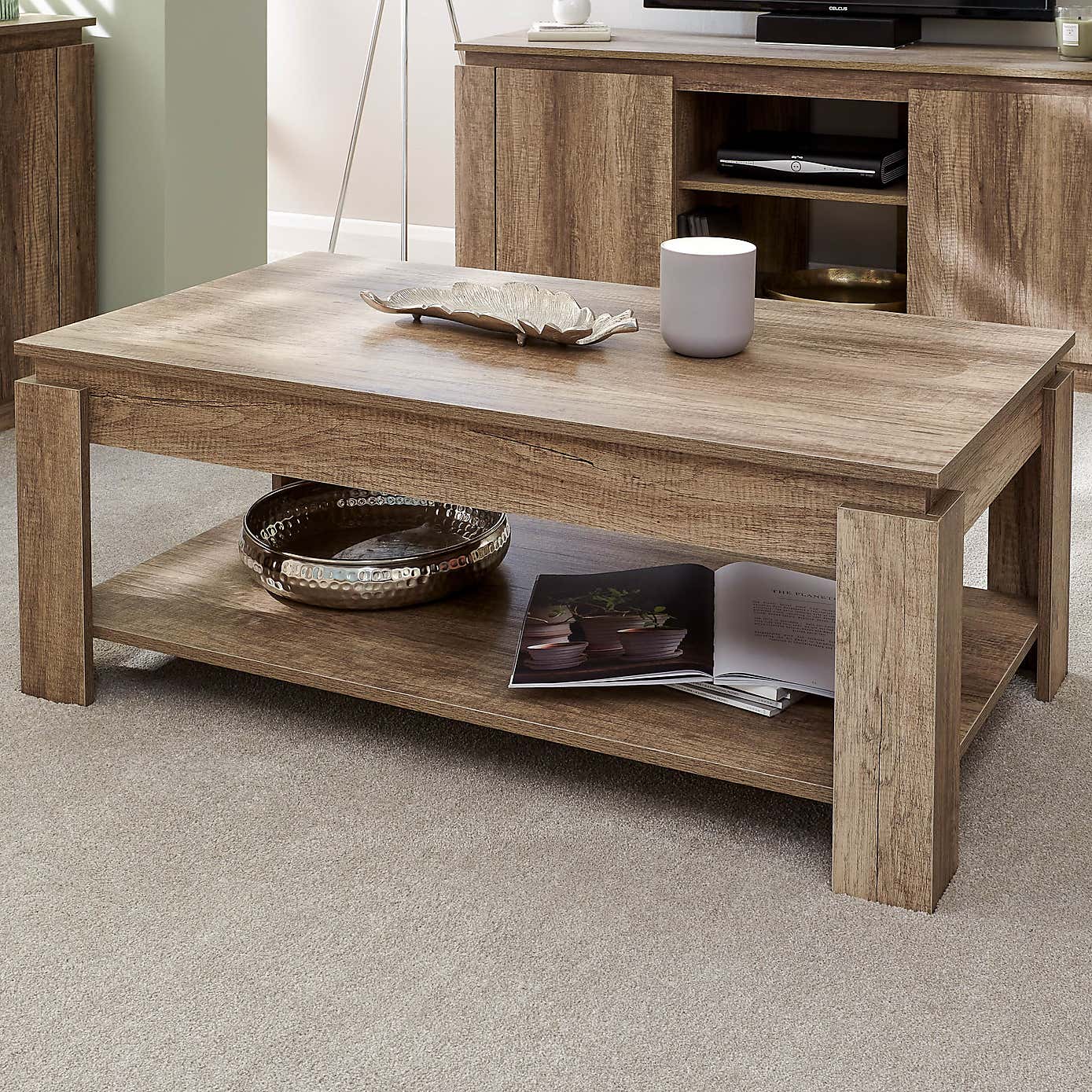 Canyon Oak Coffee Table