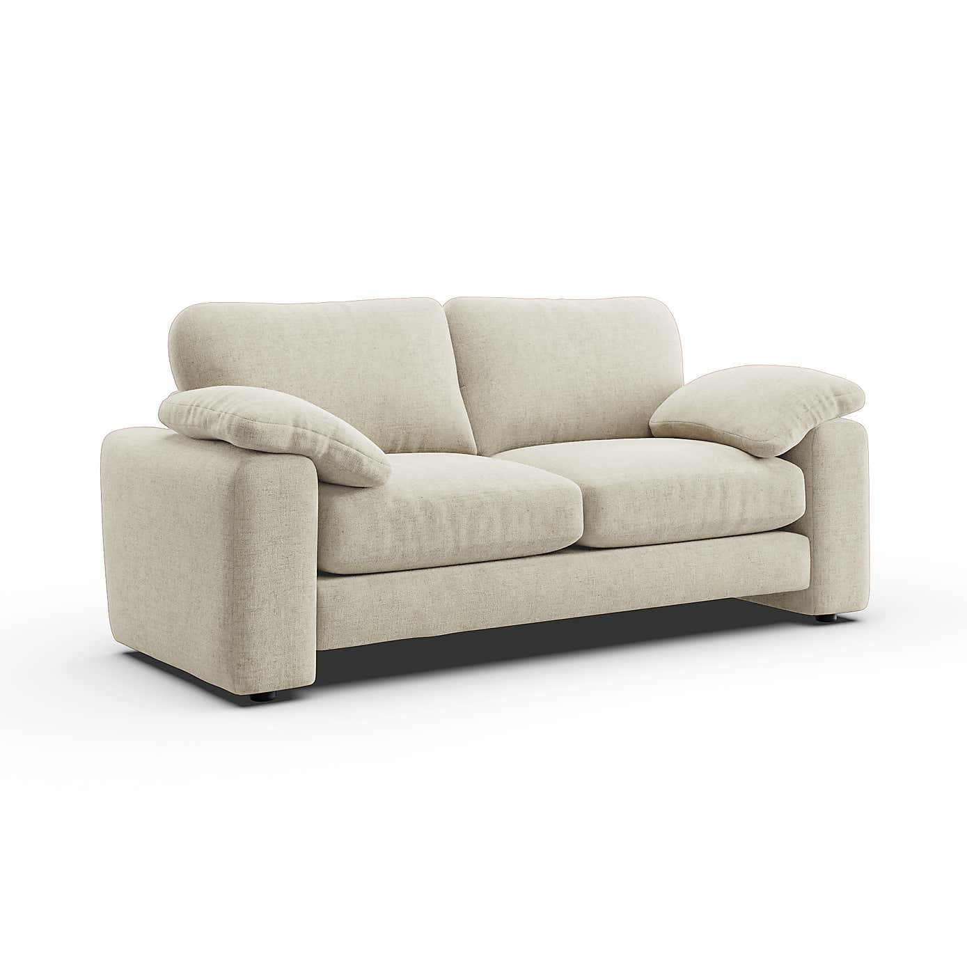 Magnus Soft Textured Chenille 3 Seater Sofa