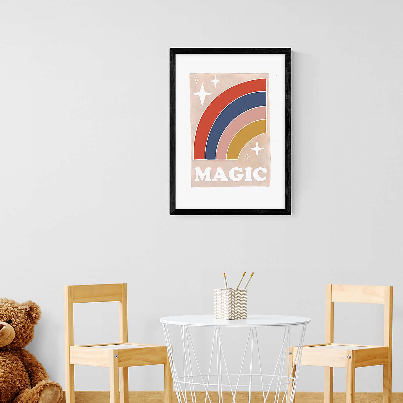 East End Prints Magic Rainbow Print