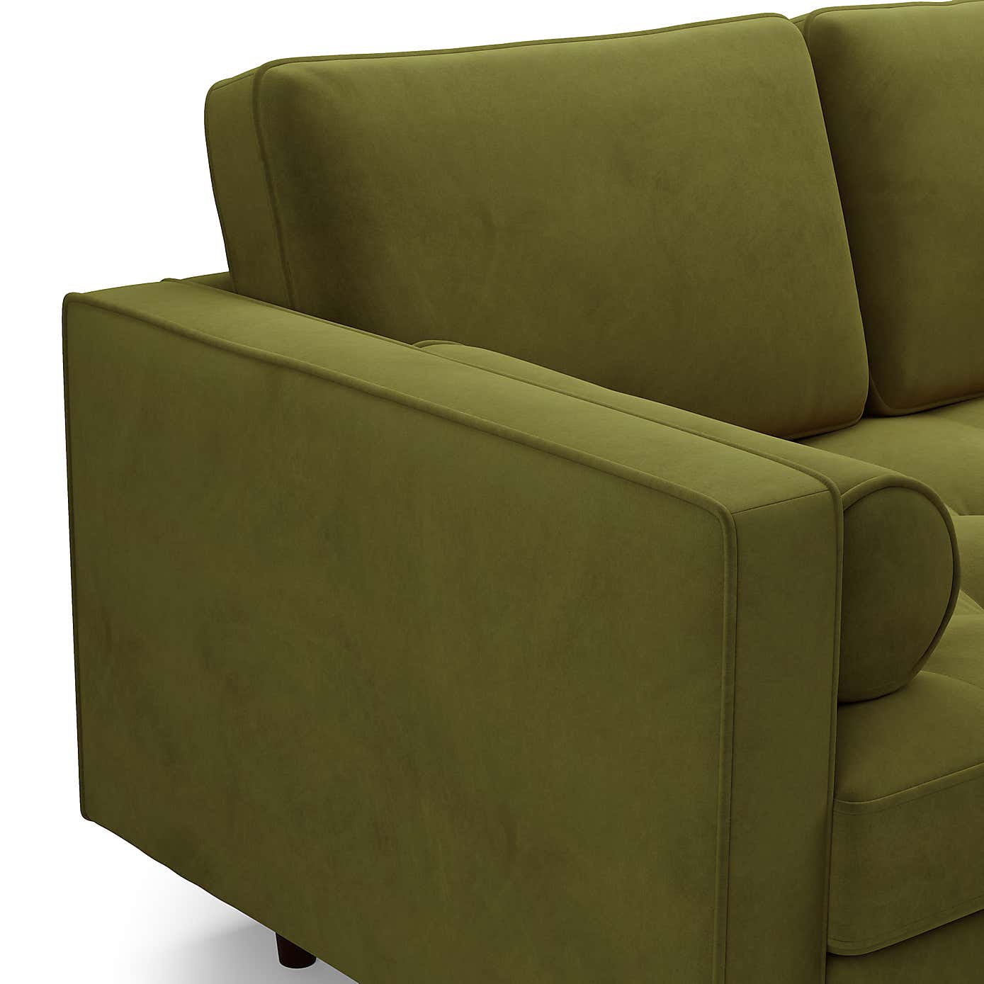 Zoe Velvet Left Hand Corner Sofa