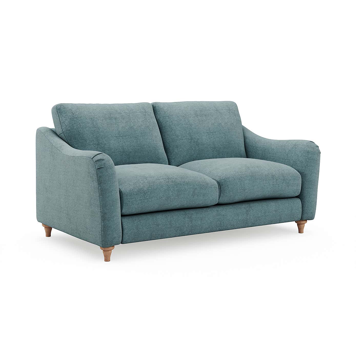 Hattie Tonal Plush Chenille 2 Seater Sofa