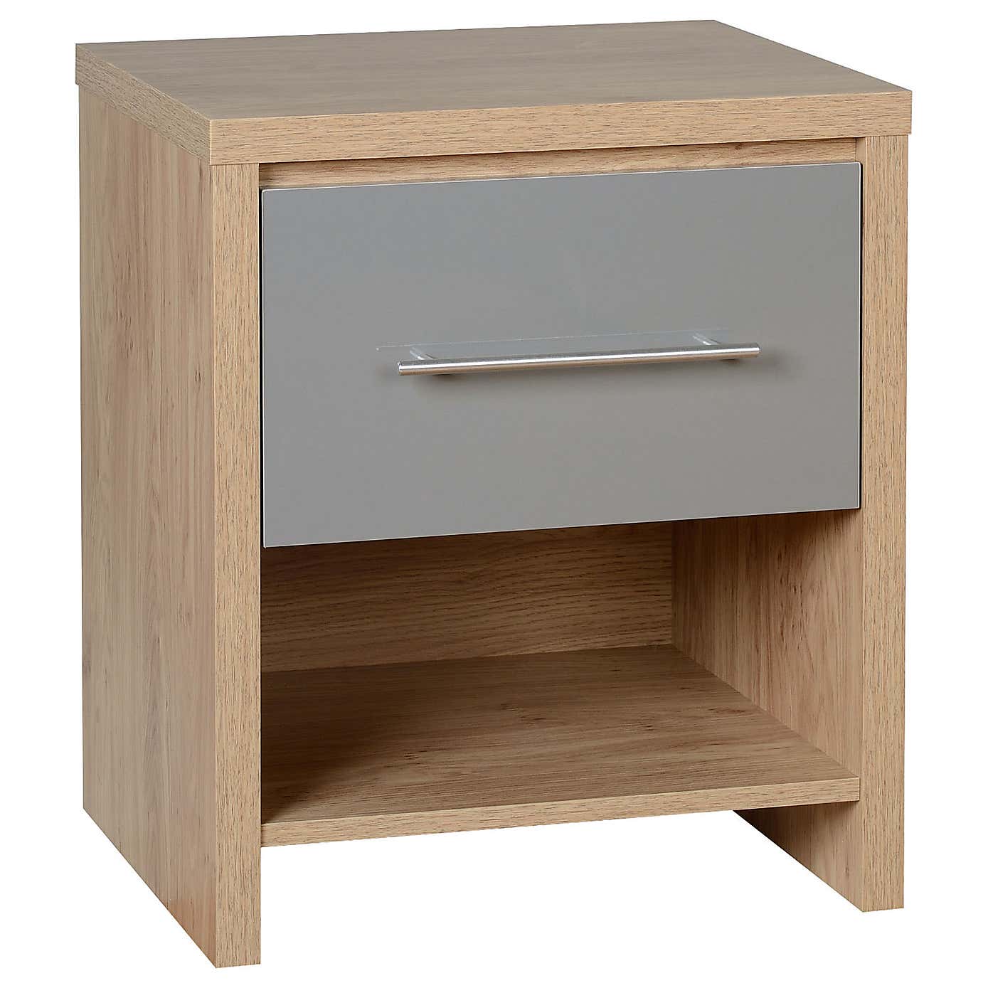 Seville 1 Drawer Bedside Table